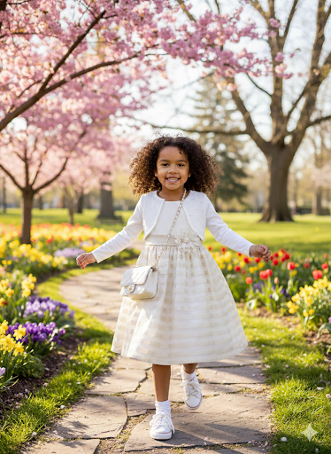 Elegnant Eve 2 (Size 5) Girl's Dress