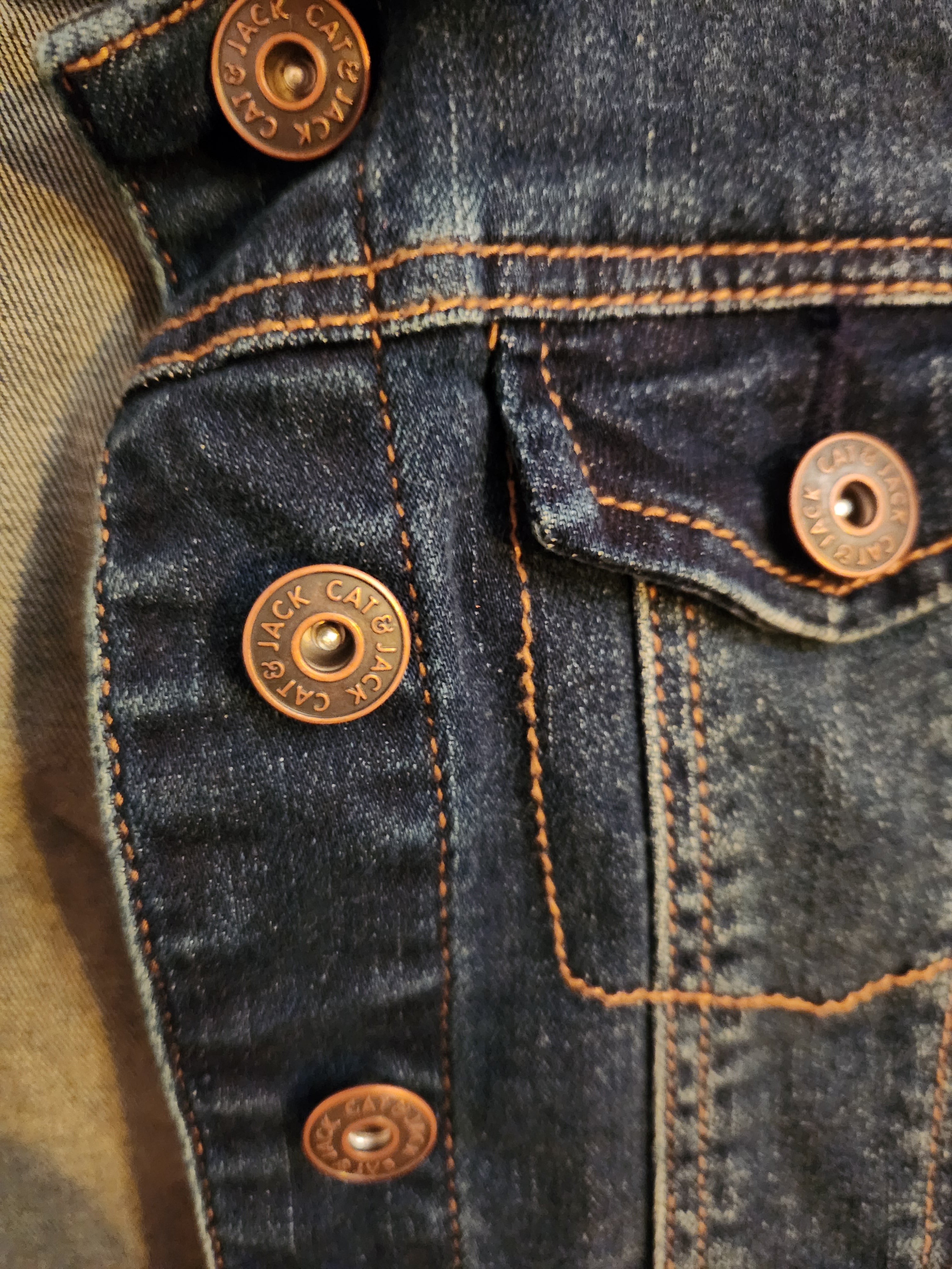 Jean Jacket - Sleeveless (M-7/8)