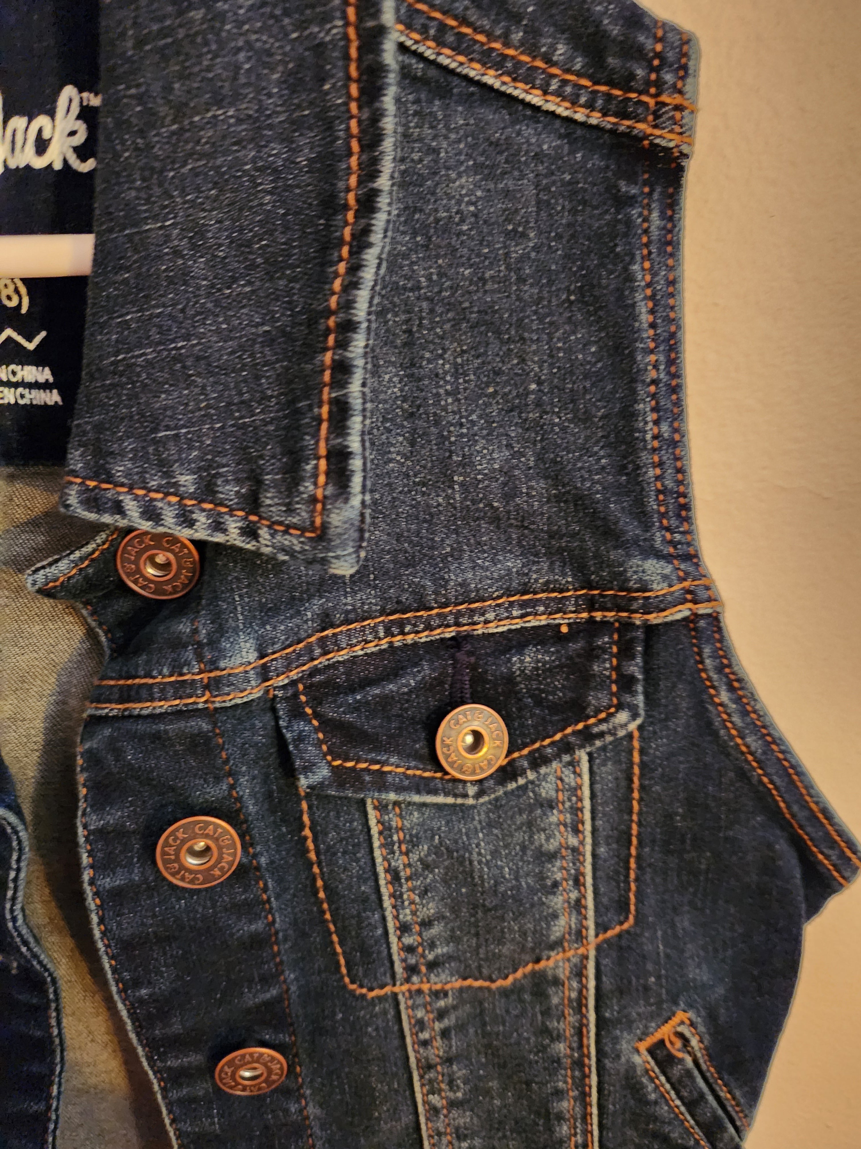 Jean Jacket - Sleeveless (M-7/8)