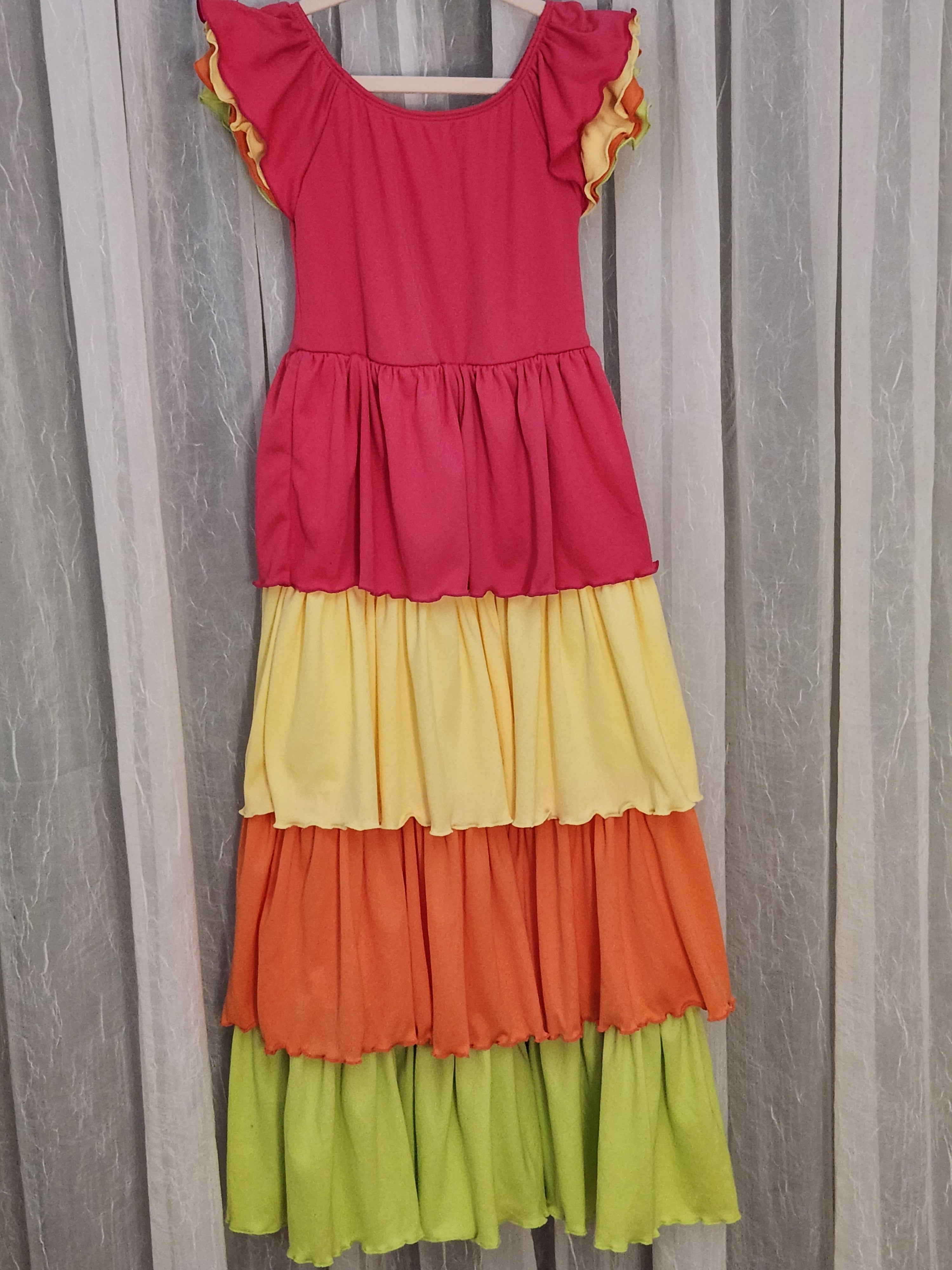 Cheeky Claudi (Size 7/8) Girl's Maxi Dress