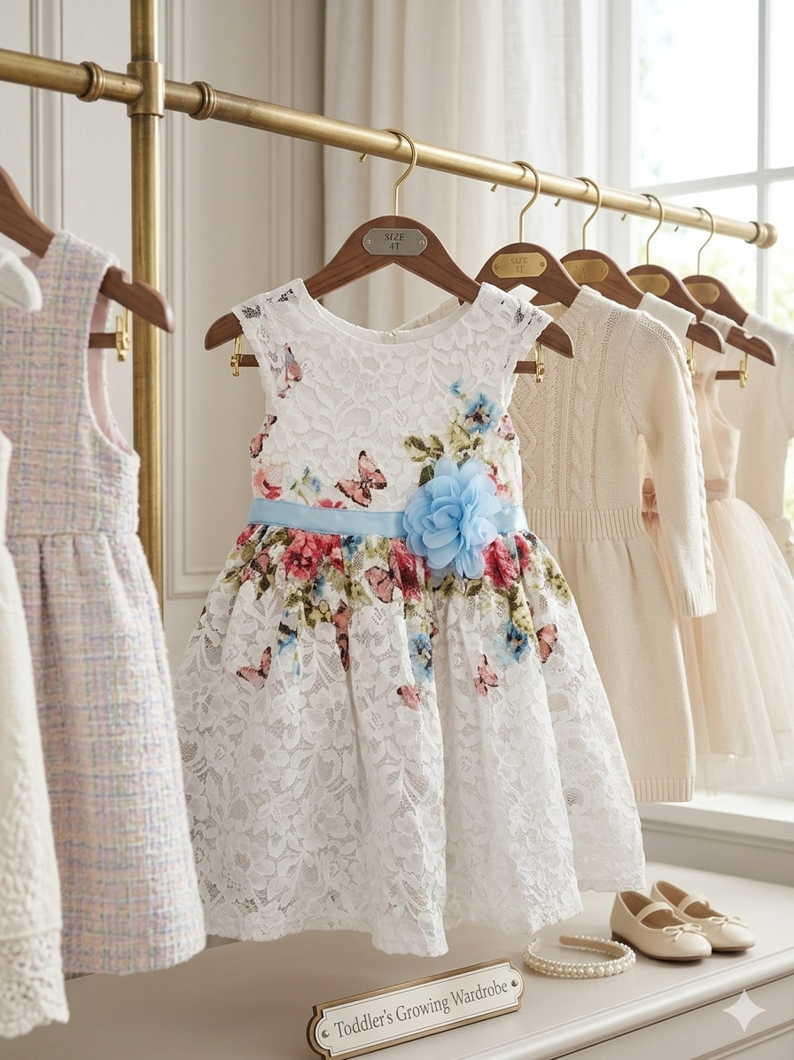 Delicate Deanna (Size 4T) Girl's Dress