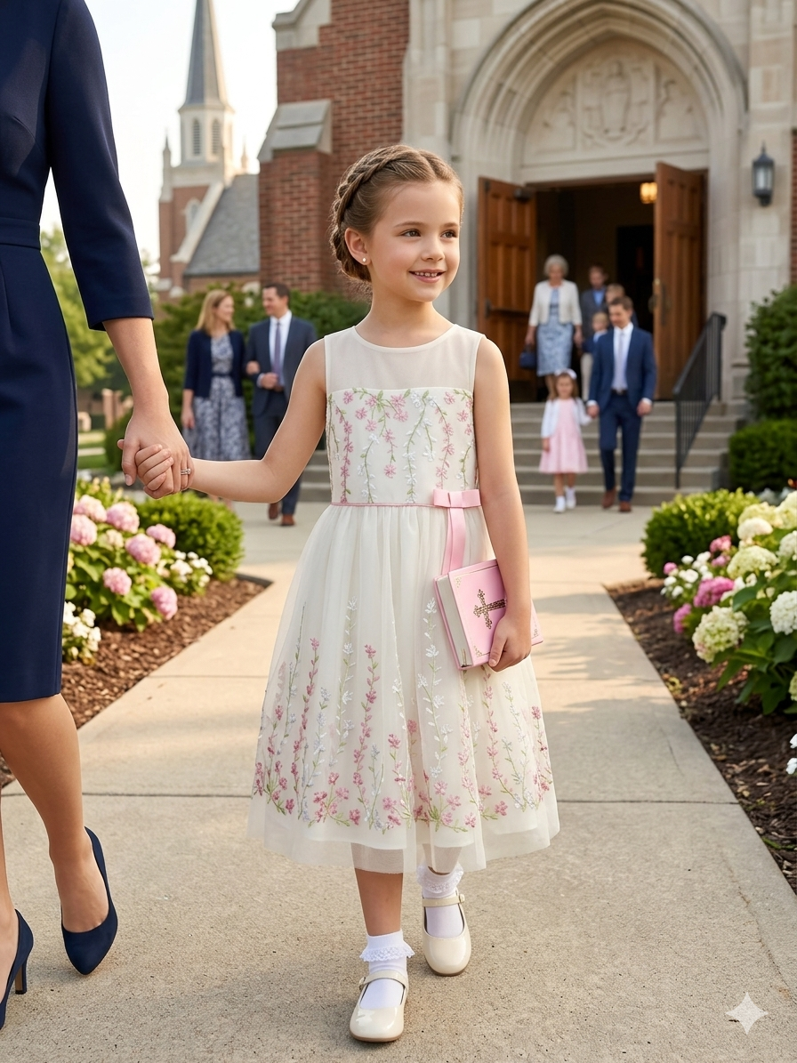 Sweet Selena (Size 7) Girl's Dress