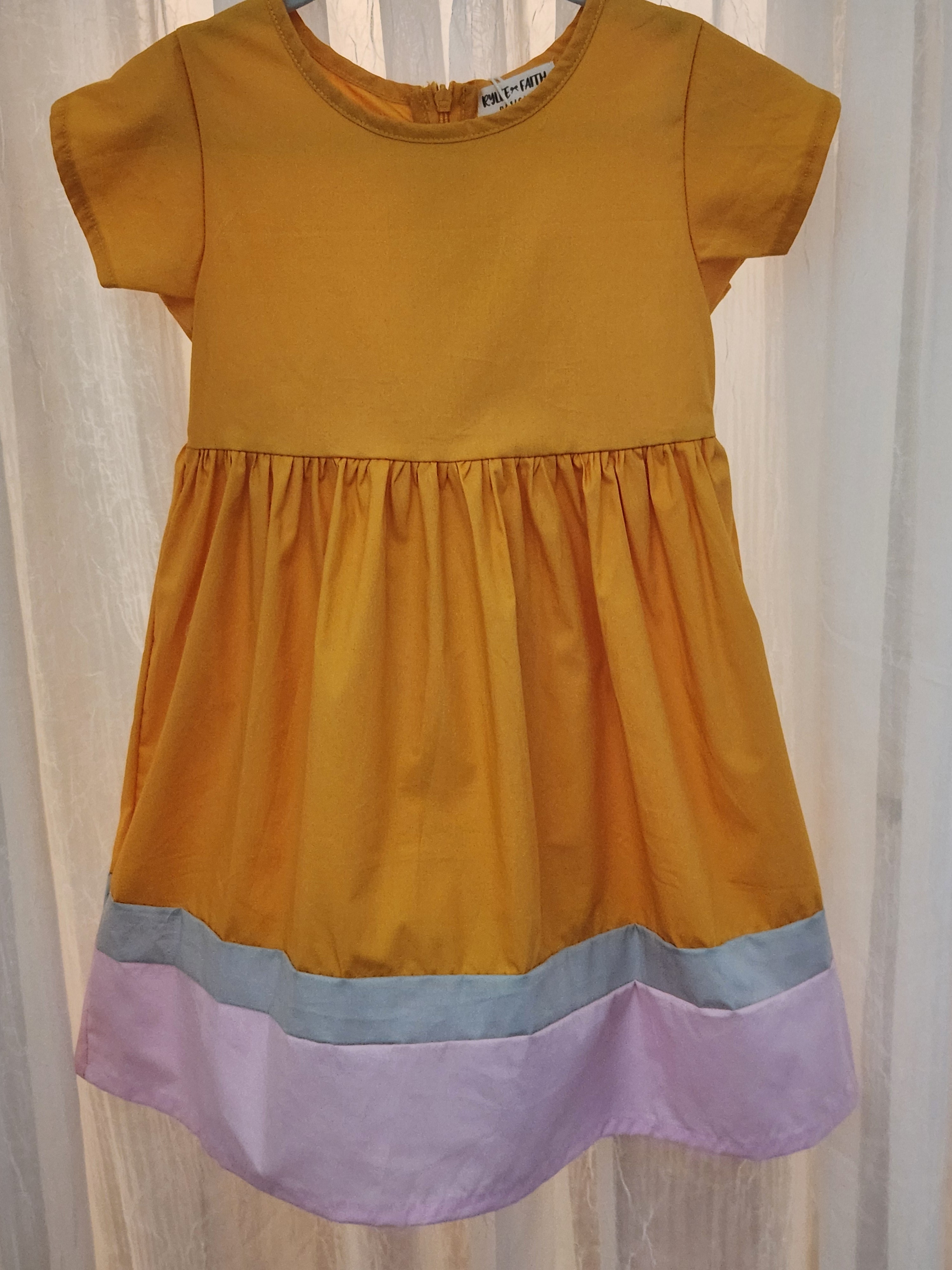 Bookworm Blueberry (Sizes 3Y–7Y) Girl's Dress