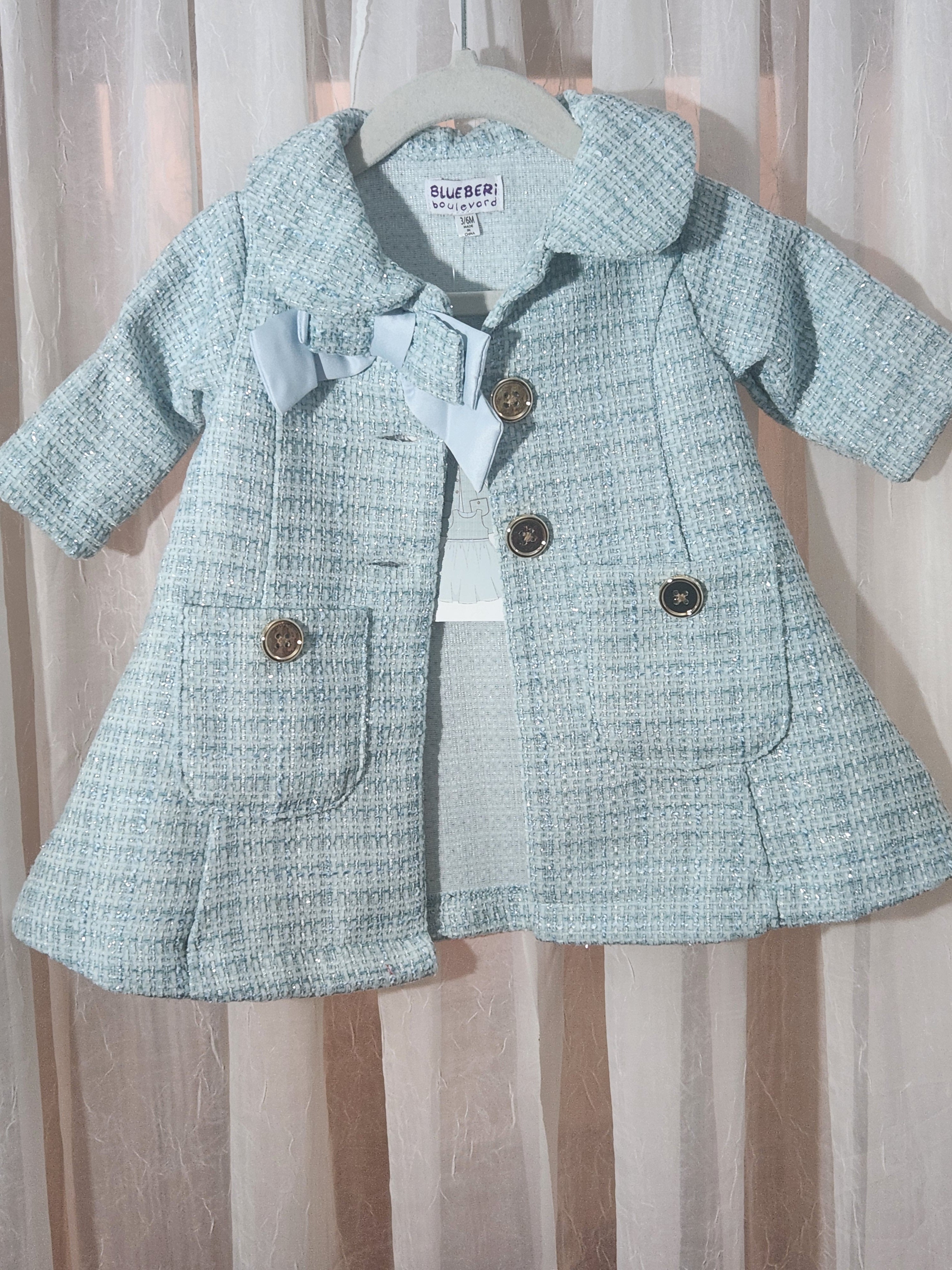 Classy Cloe (Size 6/9m) Baby's Matching Set