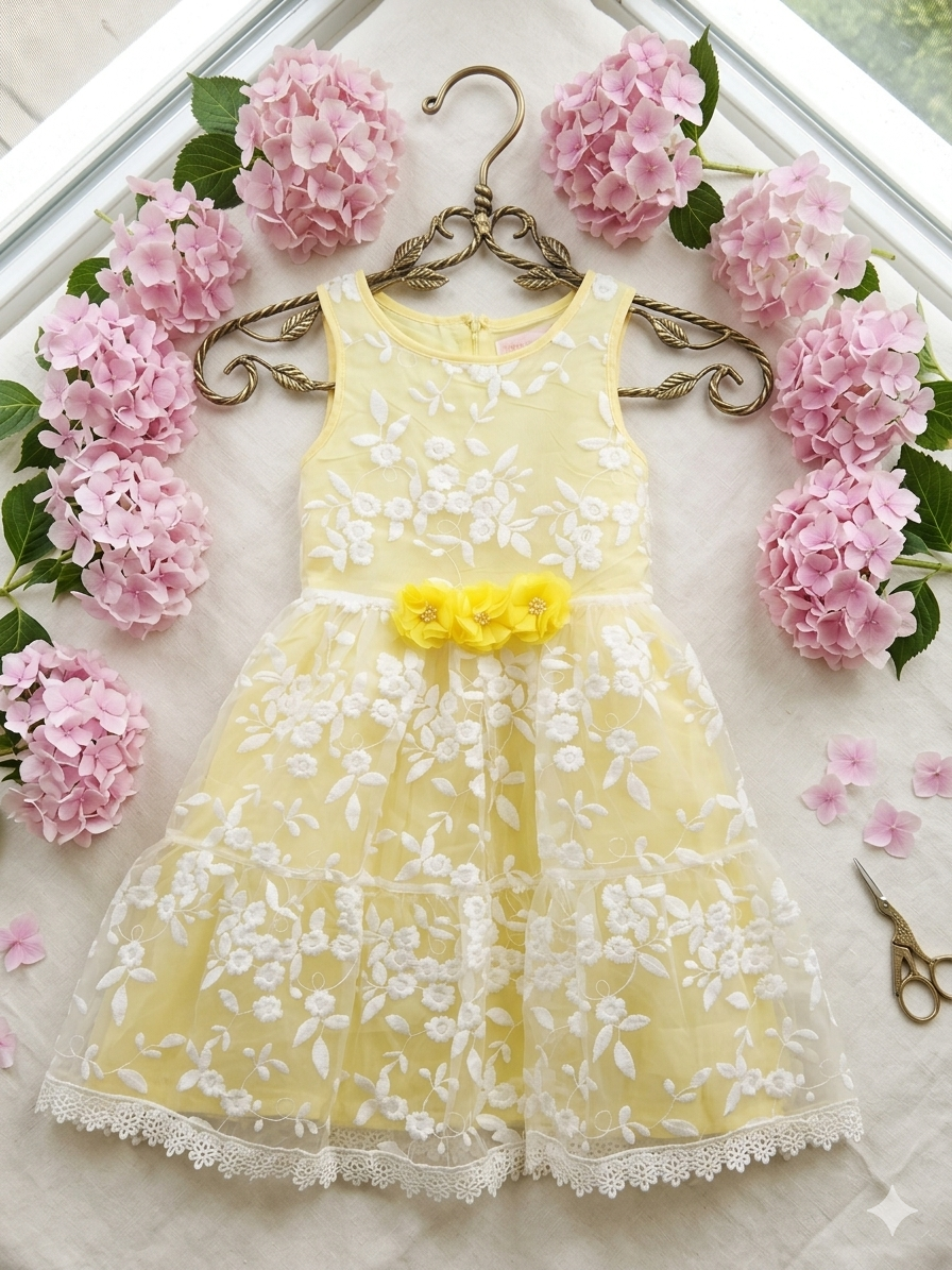 Refine Riley (Size 7) Girl's Dress