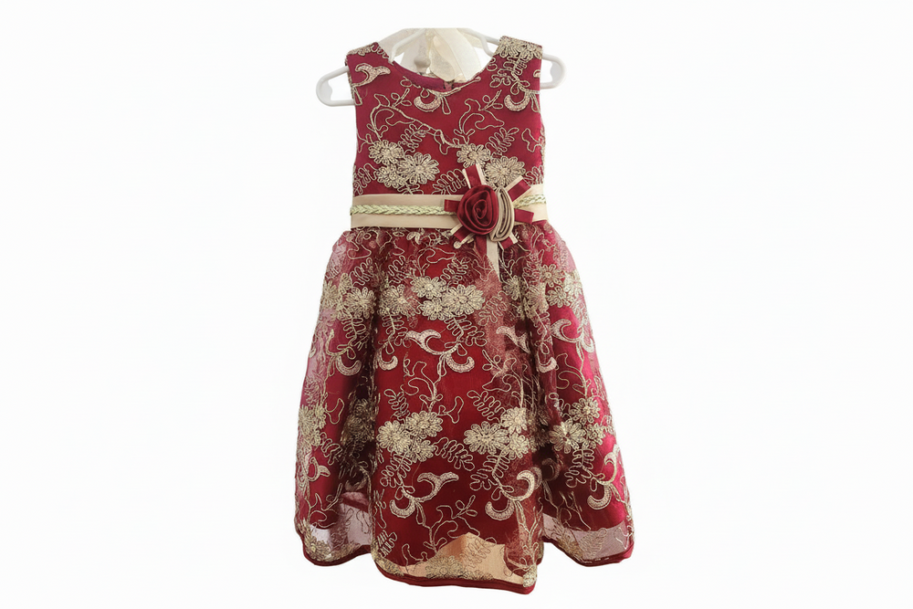 Jessica Apple Red (Various Sizes) Girls' Dresses