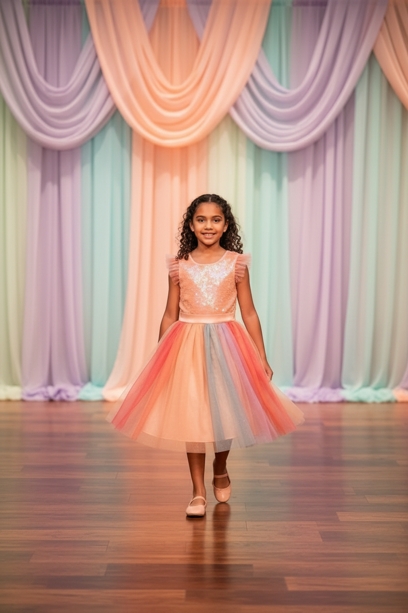 Mermaid Maeve (Size 10) Girl's Dress