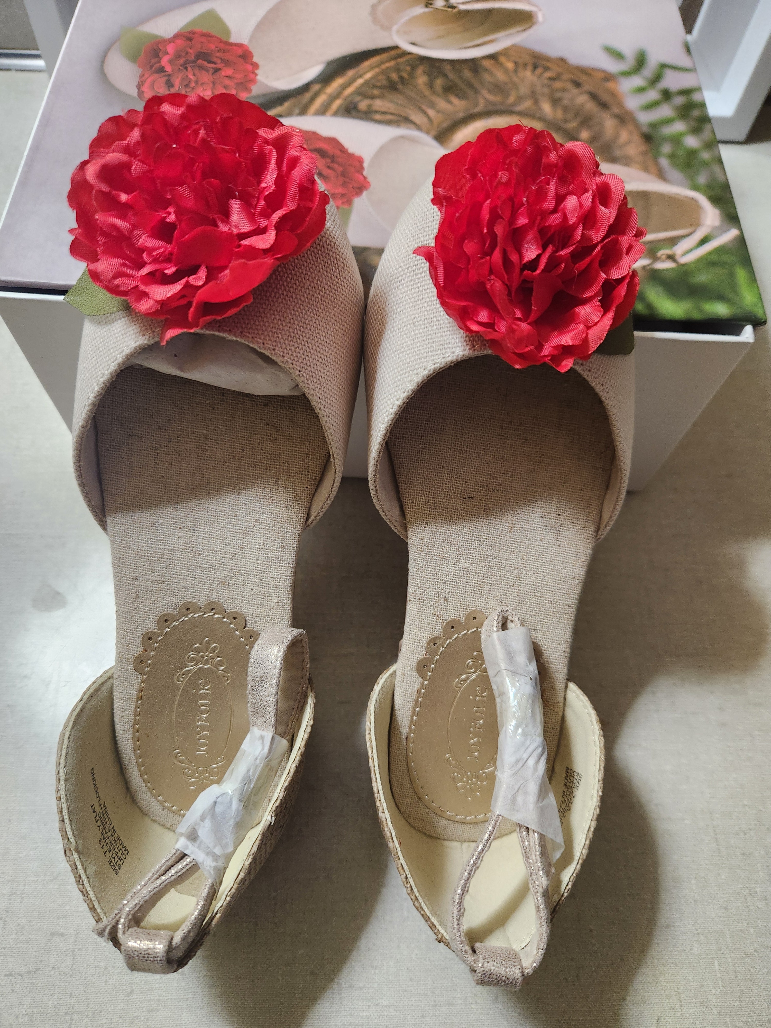 Fancy Faith Rose Toe Ankle Strap Dress Shoes