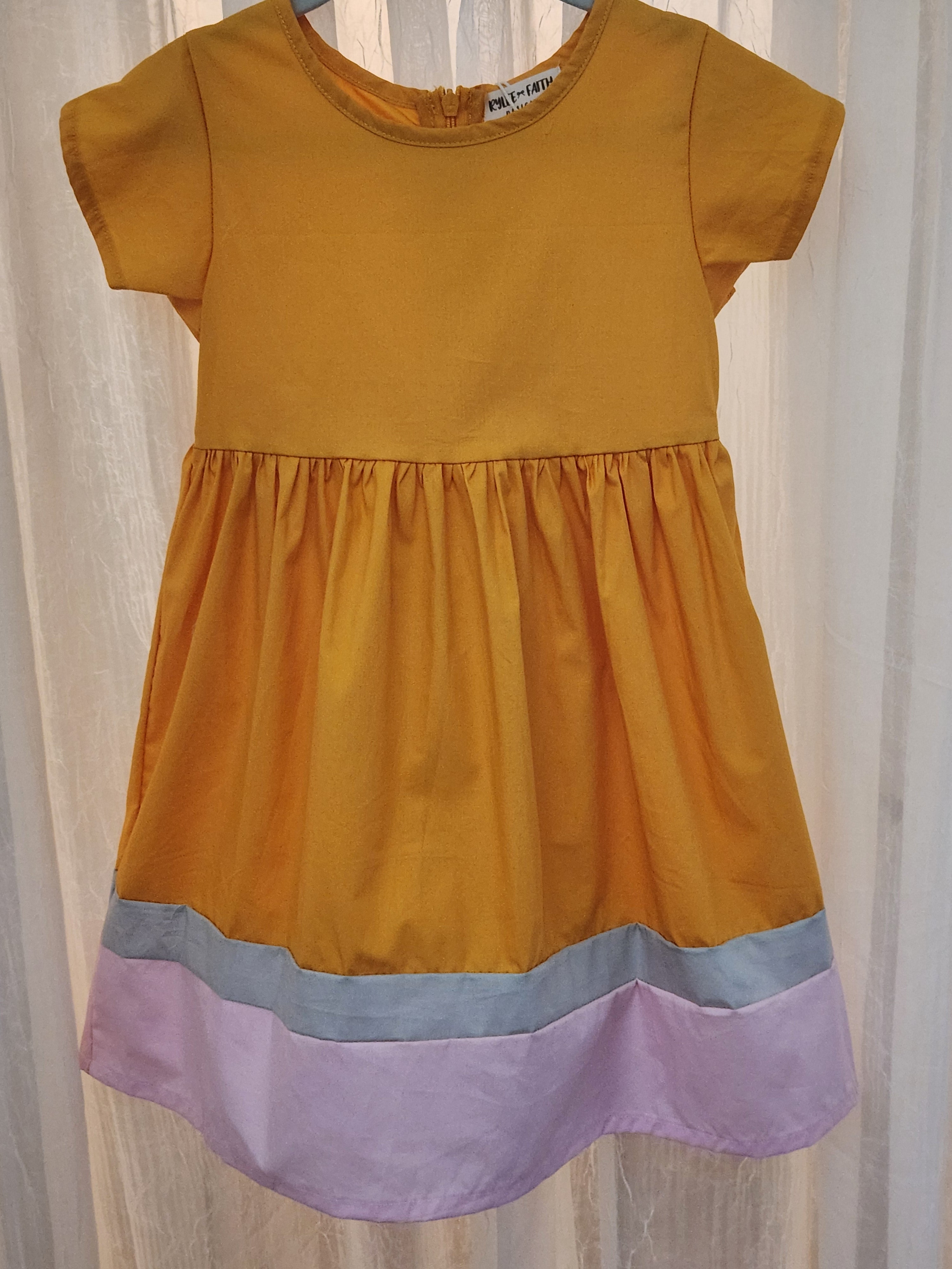 Bookworm Blueberry (Sizes 3Y–7Y) Girl's Dress