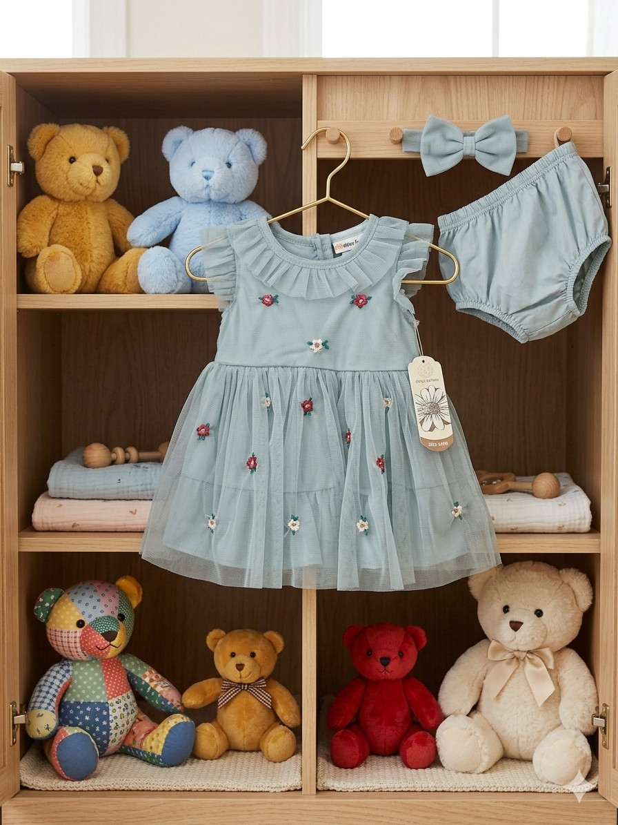 Fancy Felicity (Size 6/9m) Baby Girl Dress