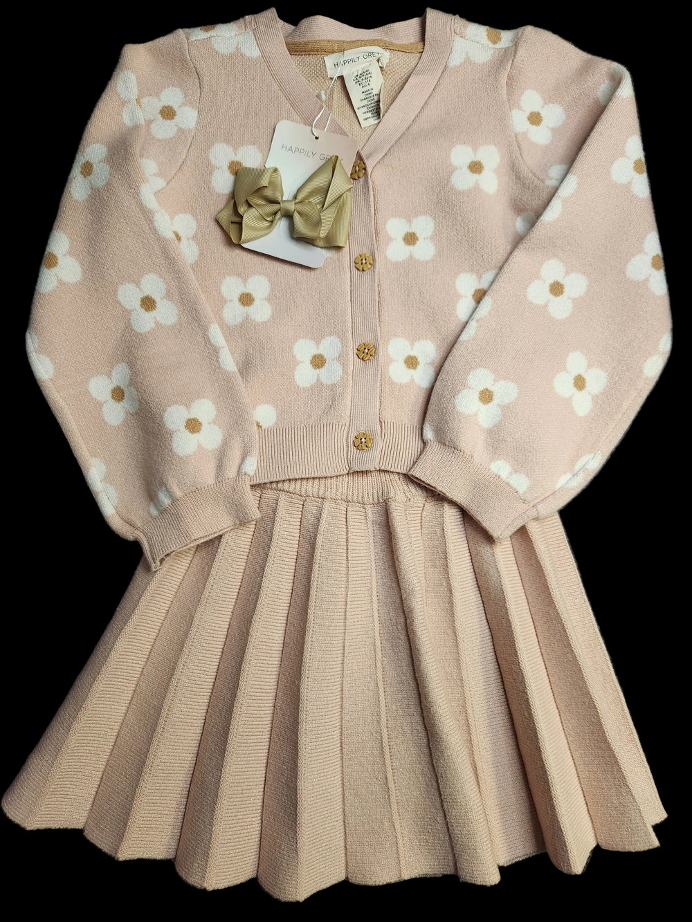 Modern Milan (Size 6) Girl's Cardigan Set