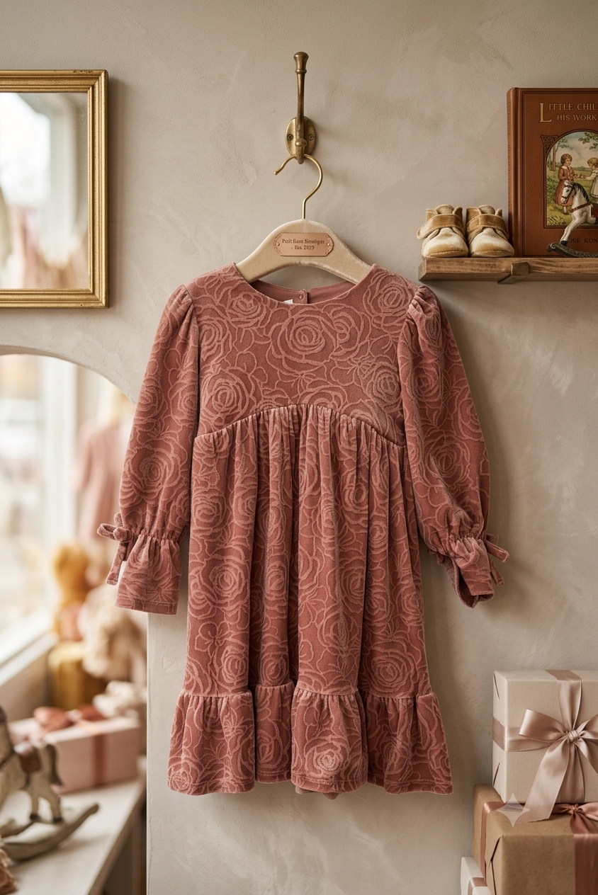 Optimistic Olympia (Size 4T) Girl's Dress