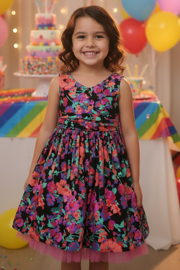 Enthusiastic Everly (Size 5) Girl's Dress