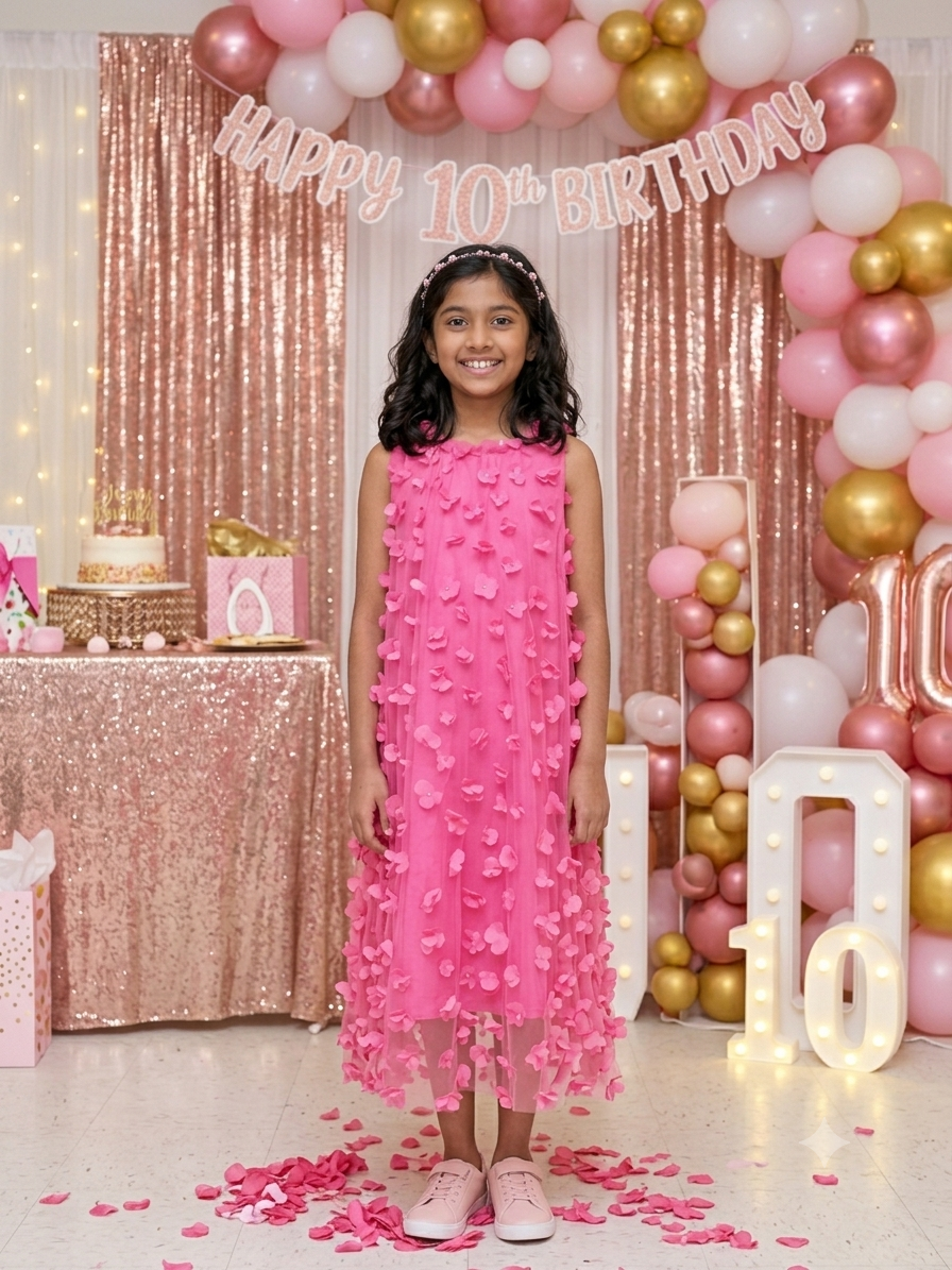 Rainbow Sorbet (Size 10) Girl's Dress