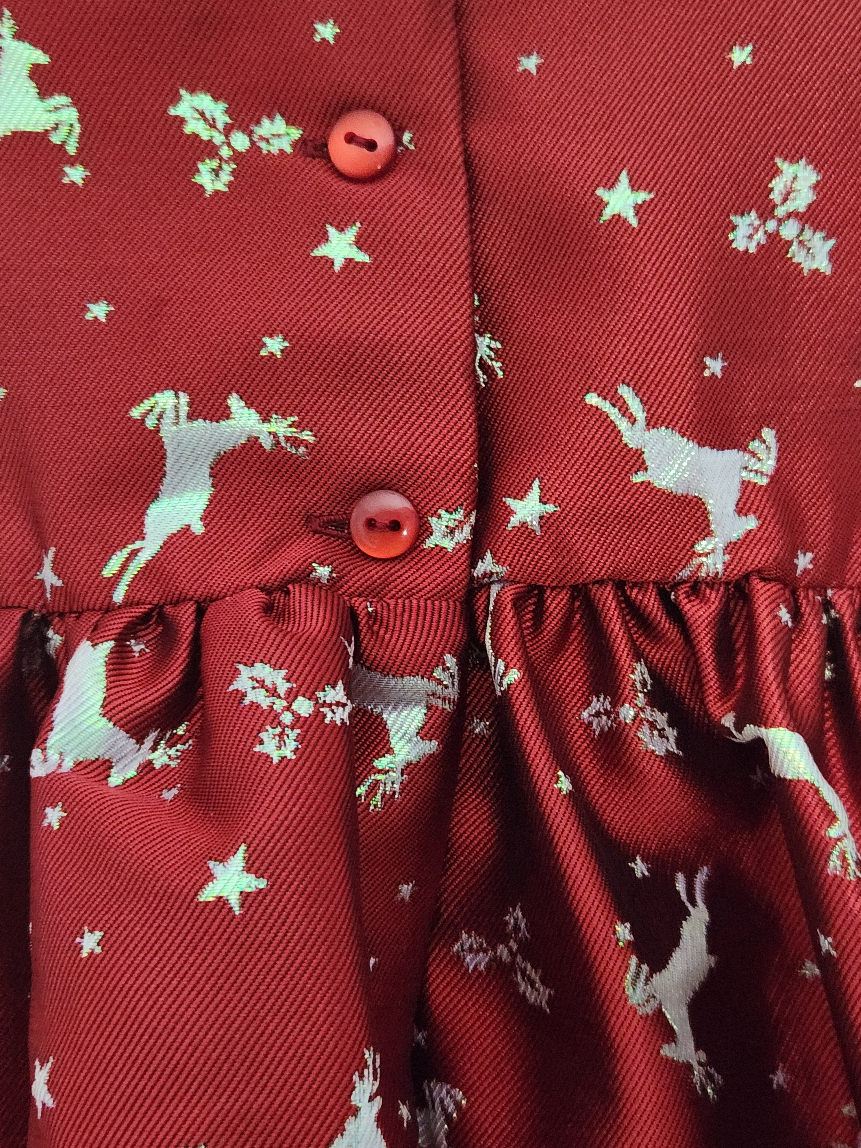 Ruby Rudolph (Size 2T-3T) Girl's Dress