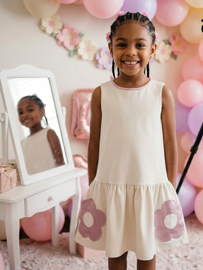 Pristine Polly (Size 5T) Girl's Dress