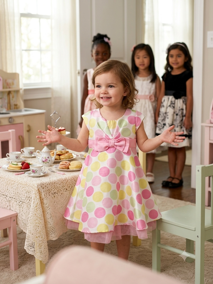 Princess Paris (Size 2T) Girl's Dress