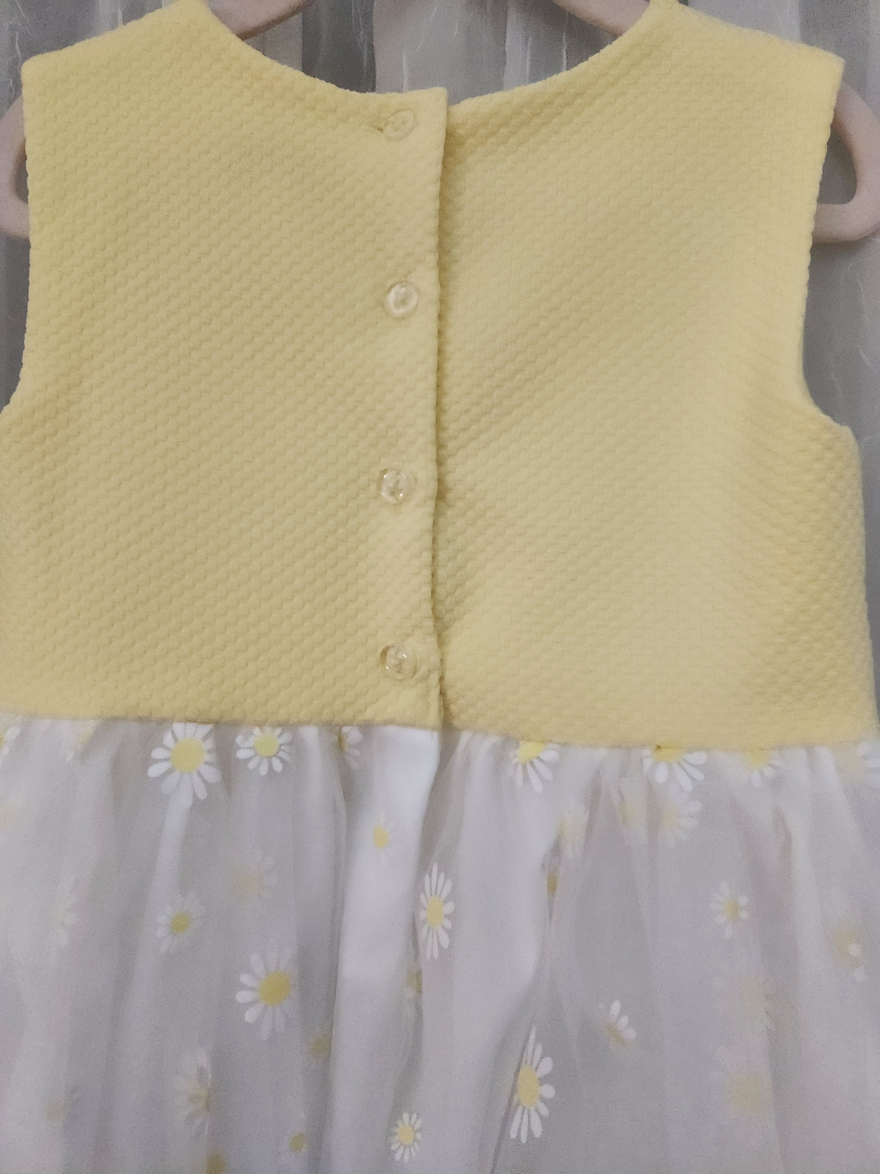 Blueberi Boulevard Stunning Daisy Yellow/White Dress&Coat Ensemble, Size 5, NWT