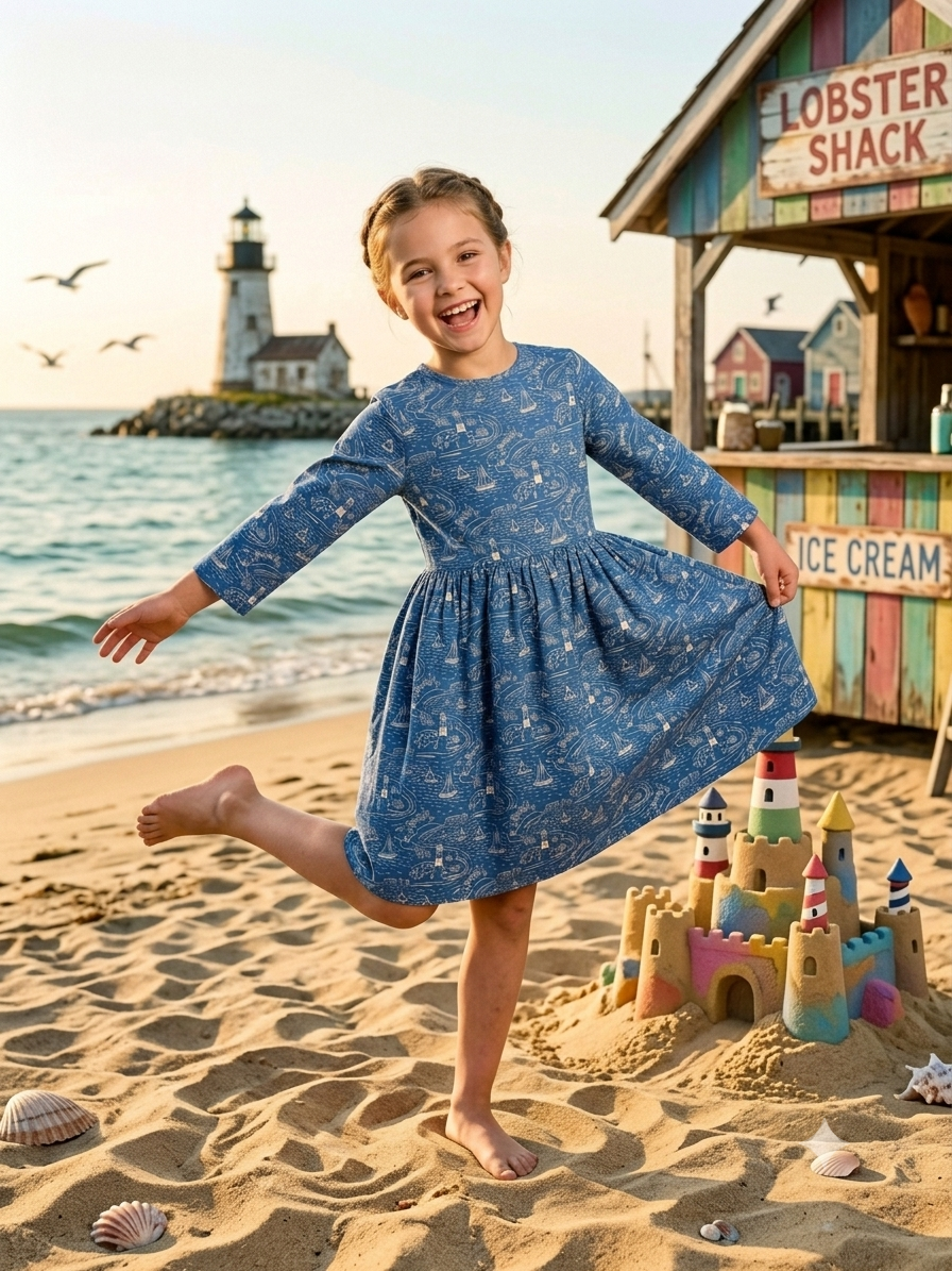 Likable Laura (Size 8Y) Girl's Dress