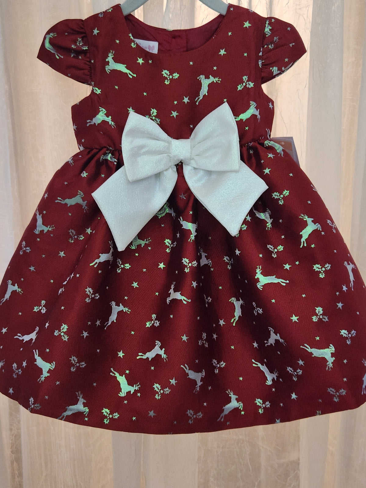 Ruby Rudolph (Size 2T-3T) Girl's Dress
