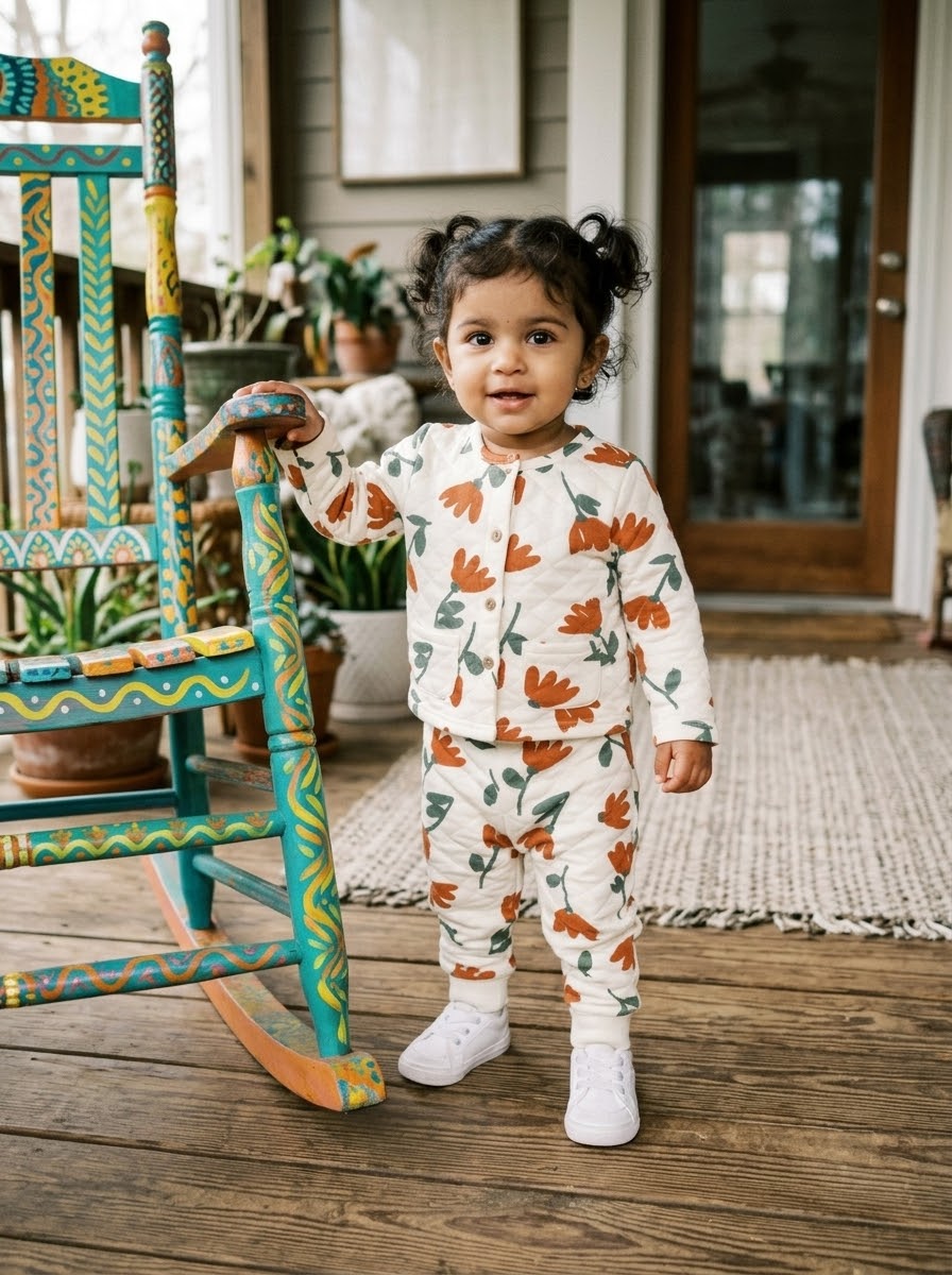Candace-Girl's Jogger Set (Size 18 months)