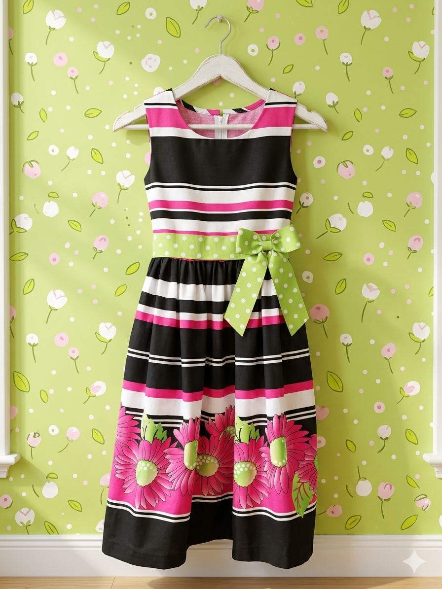 Easy-Going Emery (Size 7) Girl's Dress