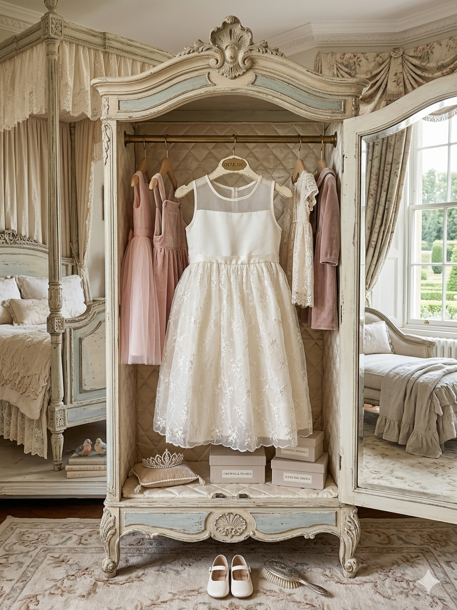 Caroline Carnation (Various Sizes) Girls' Dresses