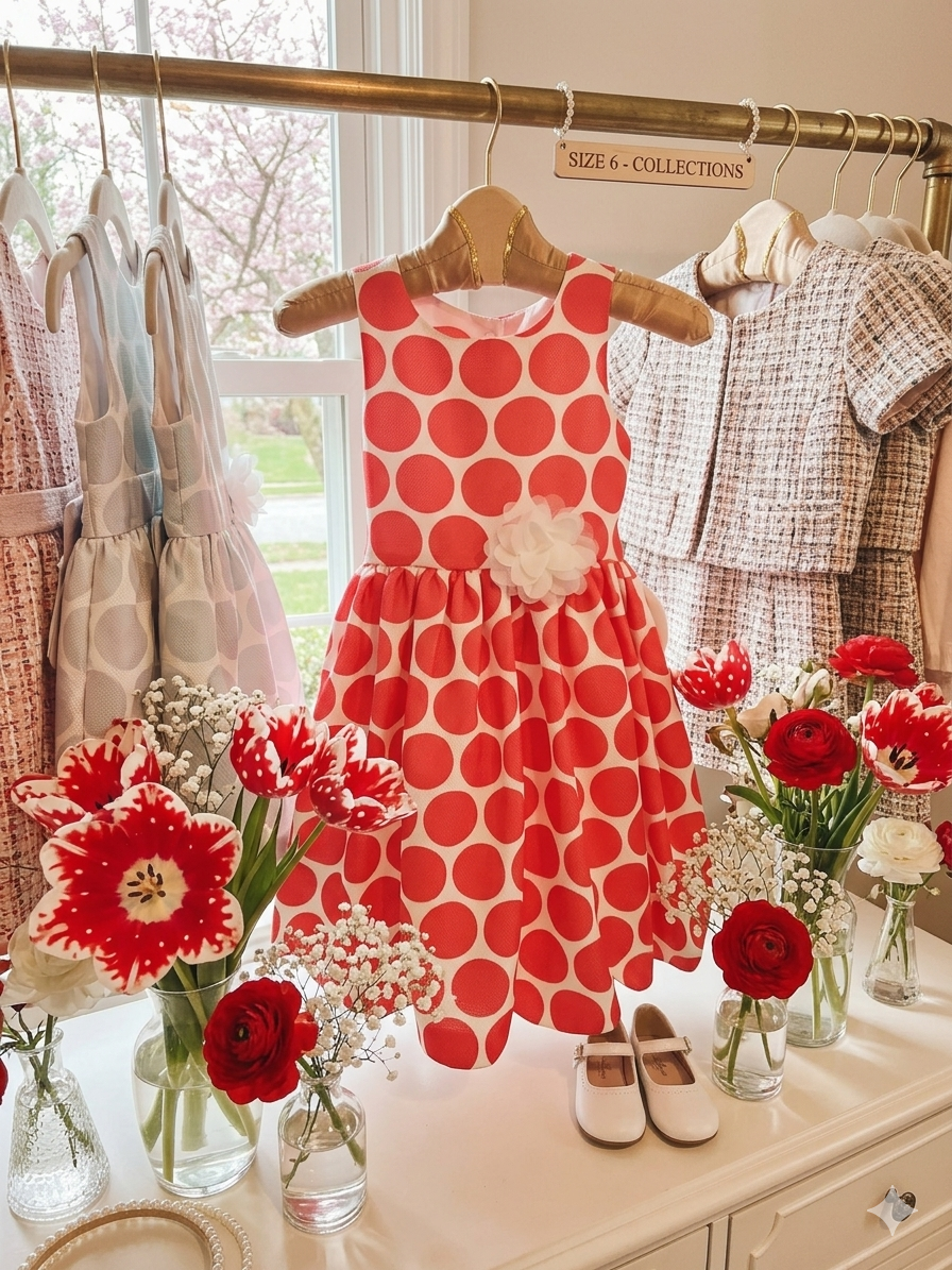 Dainty Devinie (Size 6) Girl's Dress