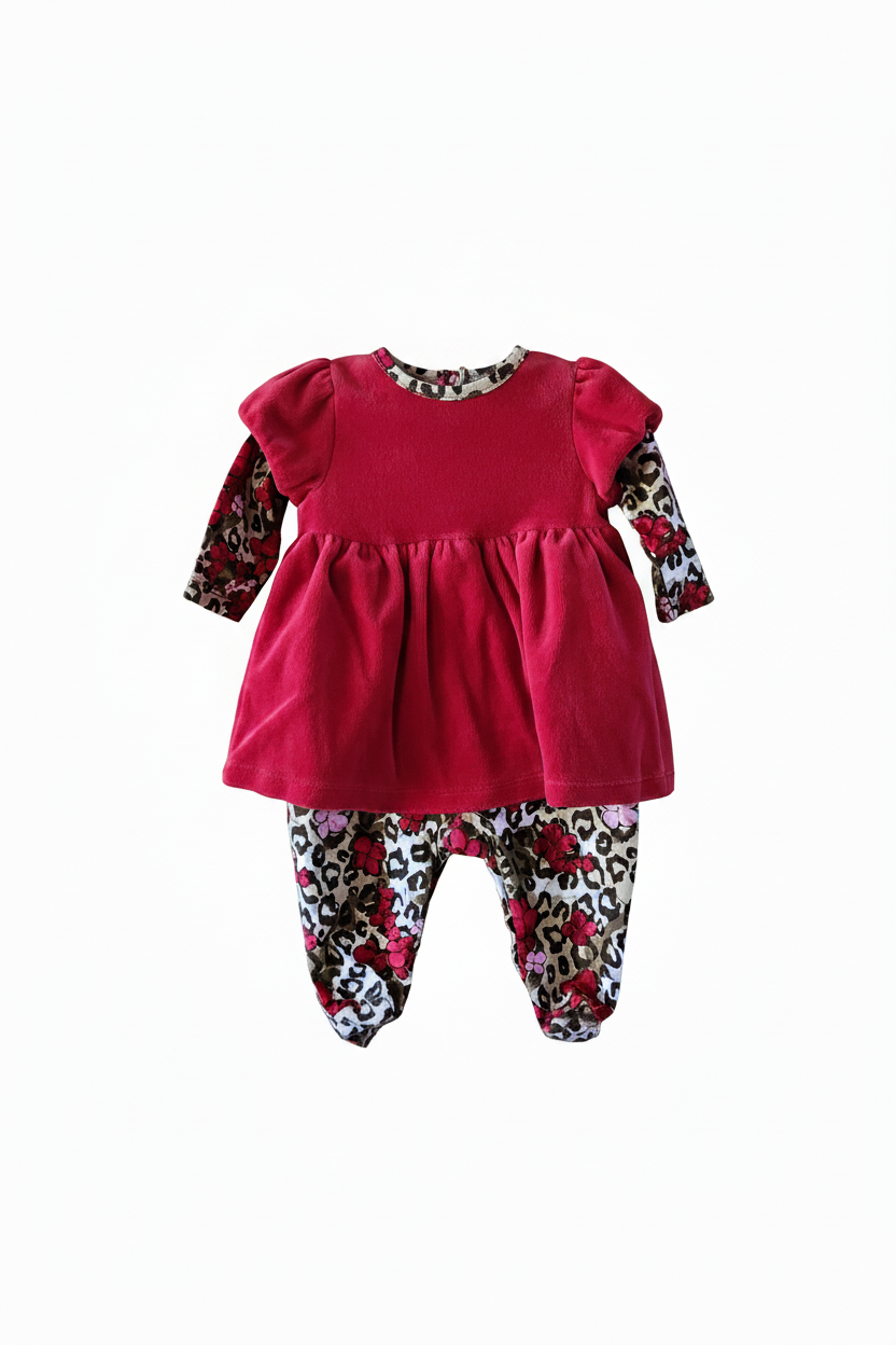 Heavenly Heidi (Size 3 mons) Girl's Onesie