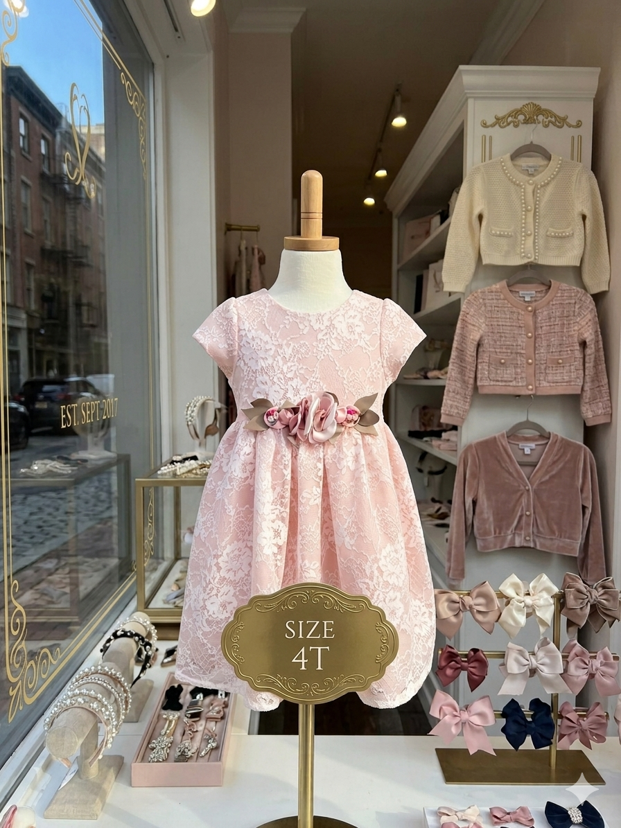 Dashing Dakota (Size 4T) Girl's Dress