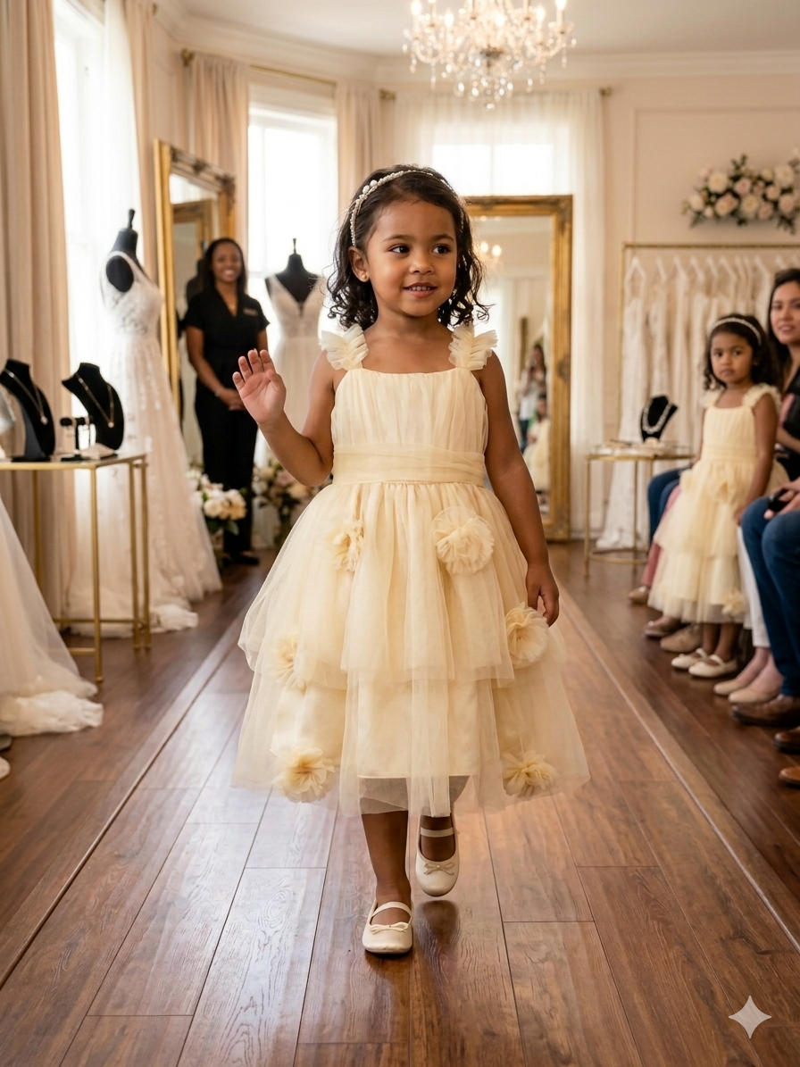 Phenomenal Phoenix (Size 4) Girl's Formal Dress