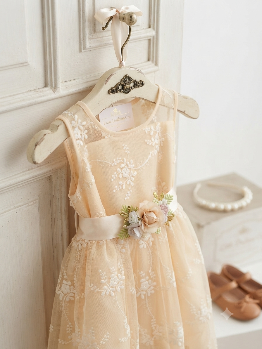 Vibrant Vashti (Size 10) Girl's Dress