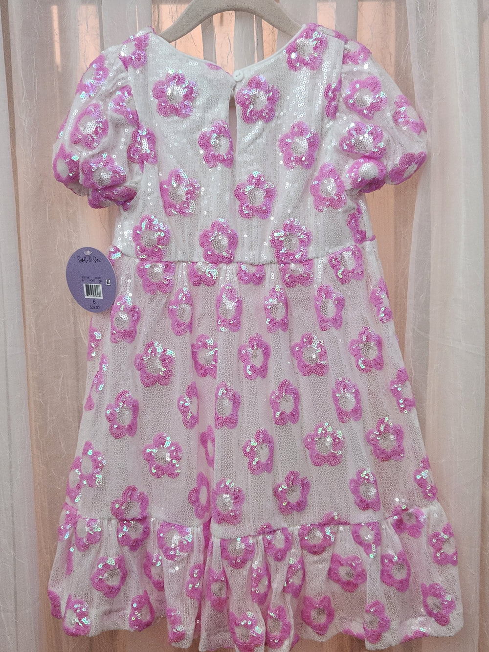 Vibrant Valentina (Size 6) Girl's Dress