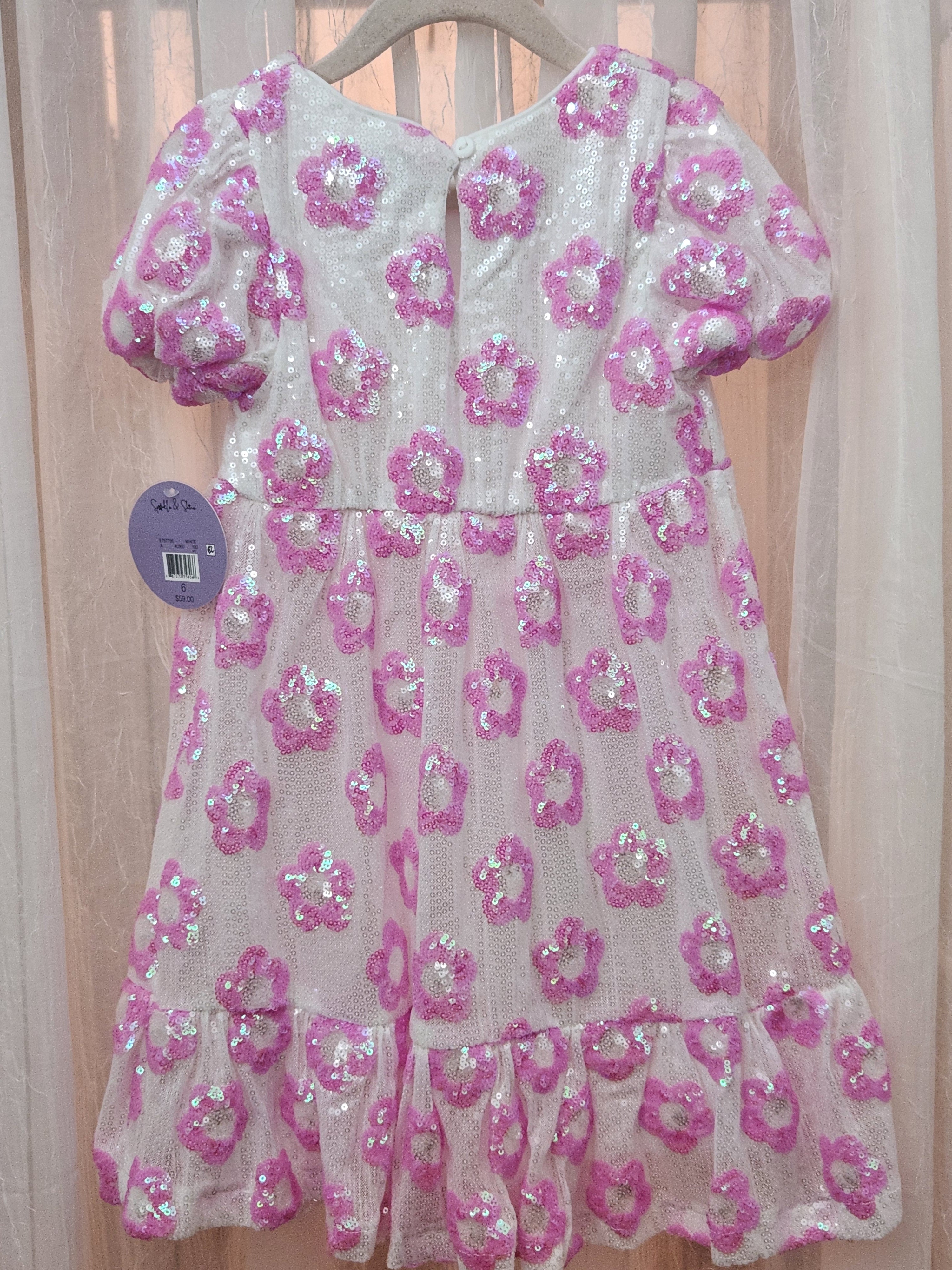 Vibrant Valentina (Size 6) Girl's Dress