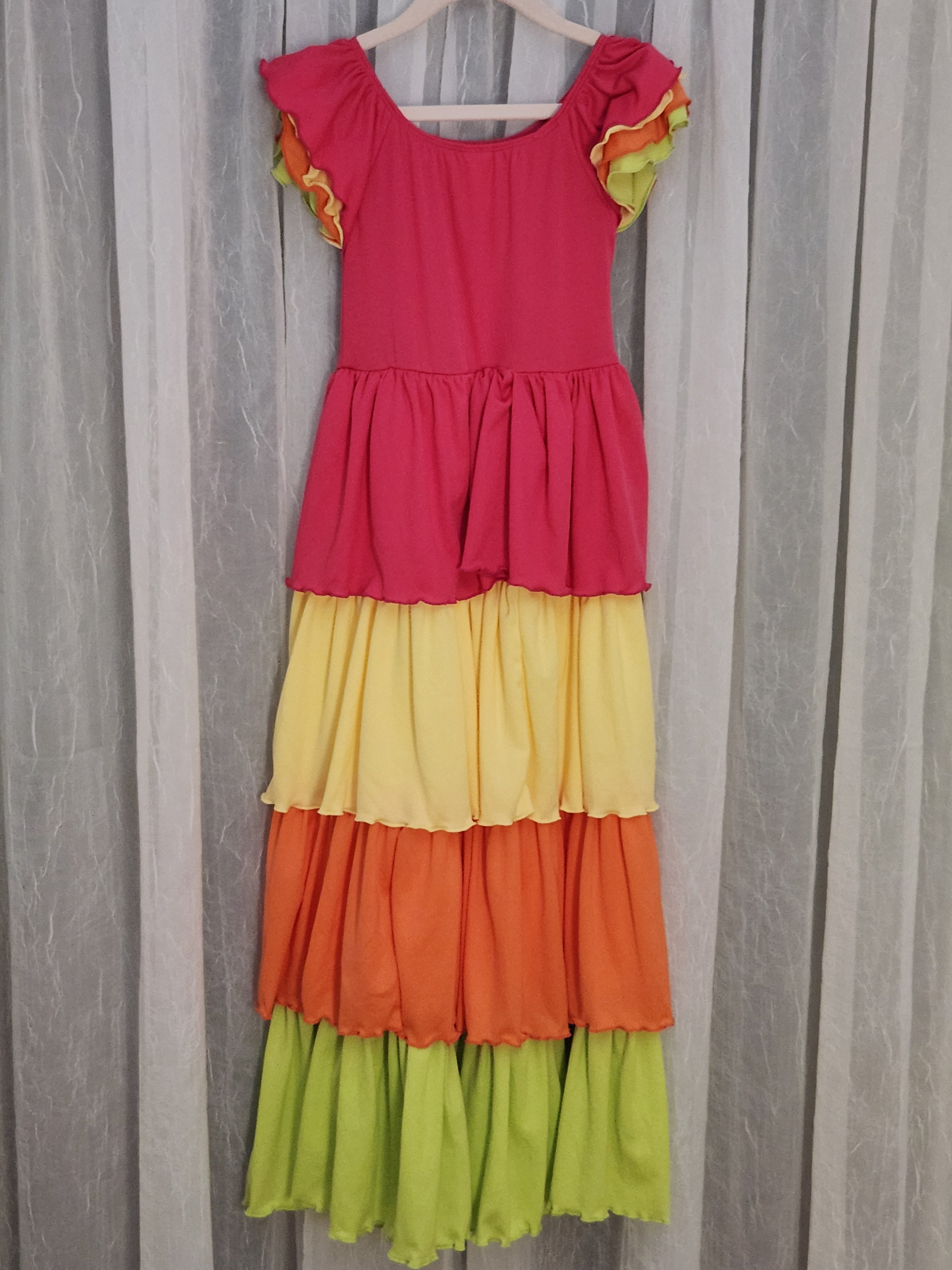 Cheeky Claudi (Size 7/8) Girl's Maxi Dress