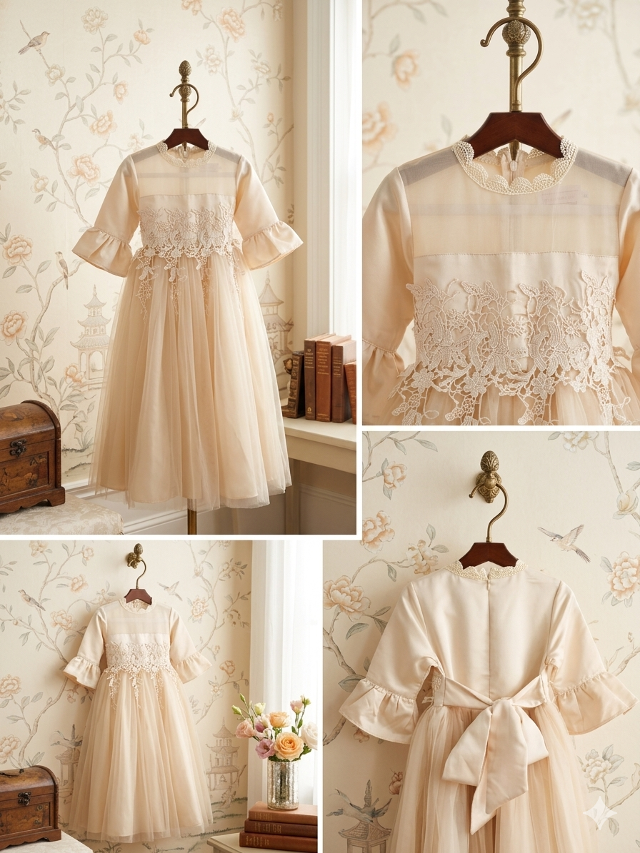Angelic Abigail (Size 4) Girl's Gown