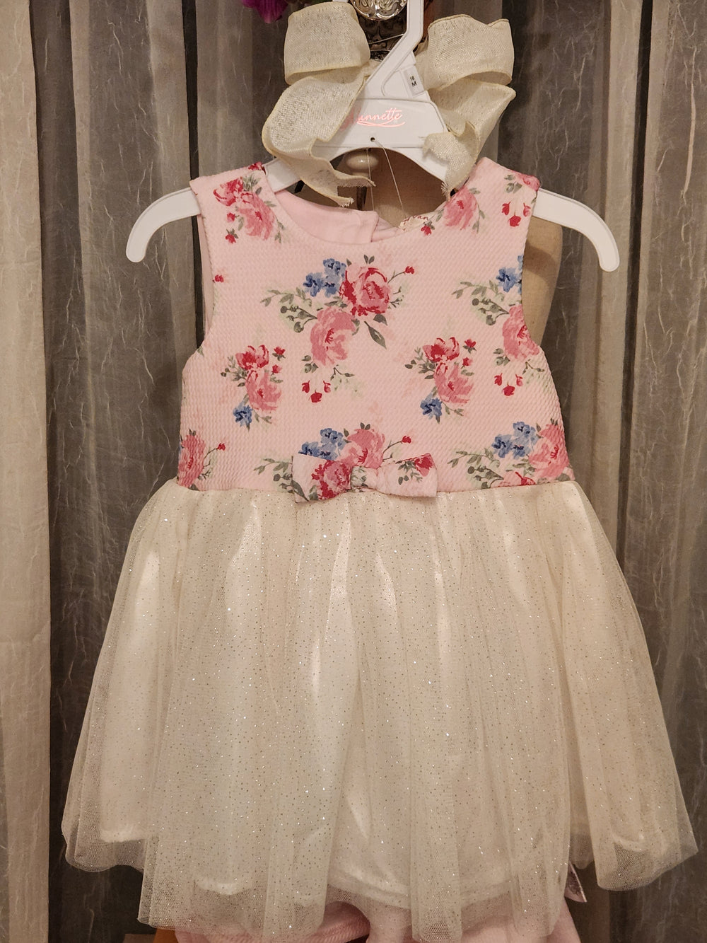 Talented Teagan (Size 18m) Baby's Dress & Coat Set