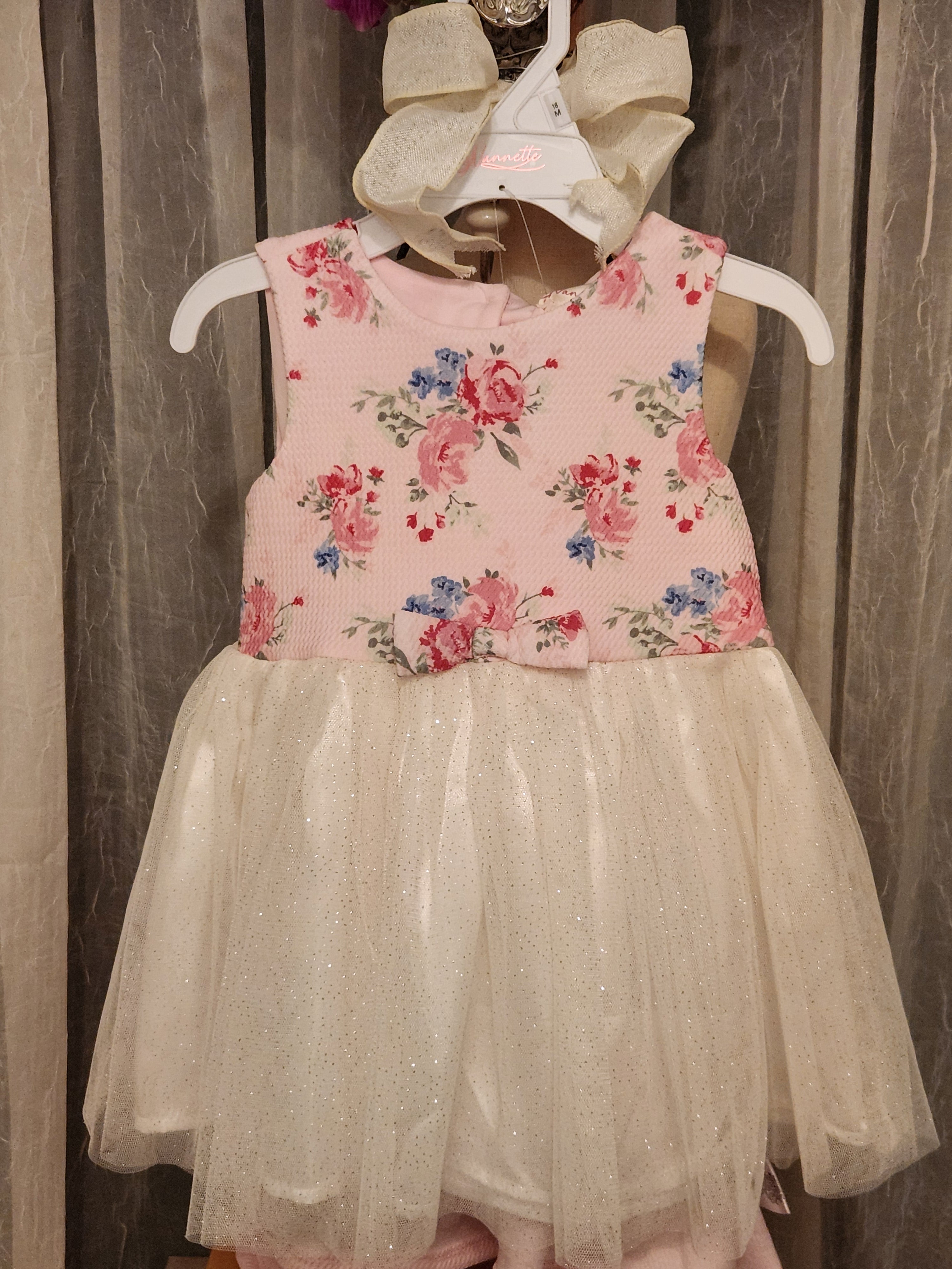 Talented Teagan (Size 18m) Baby's Dress & Coat Set