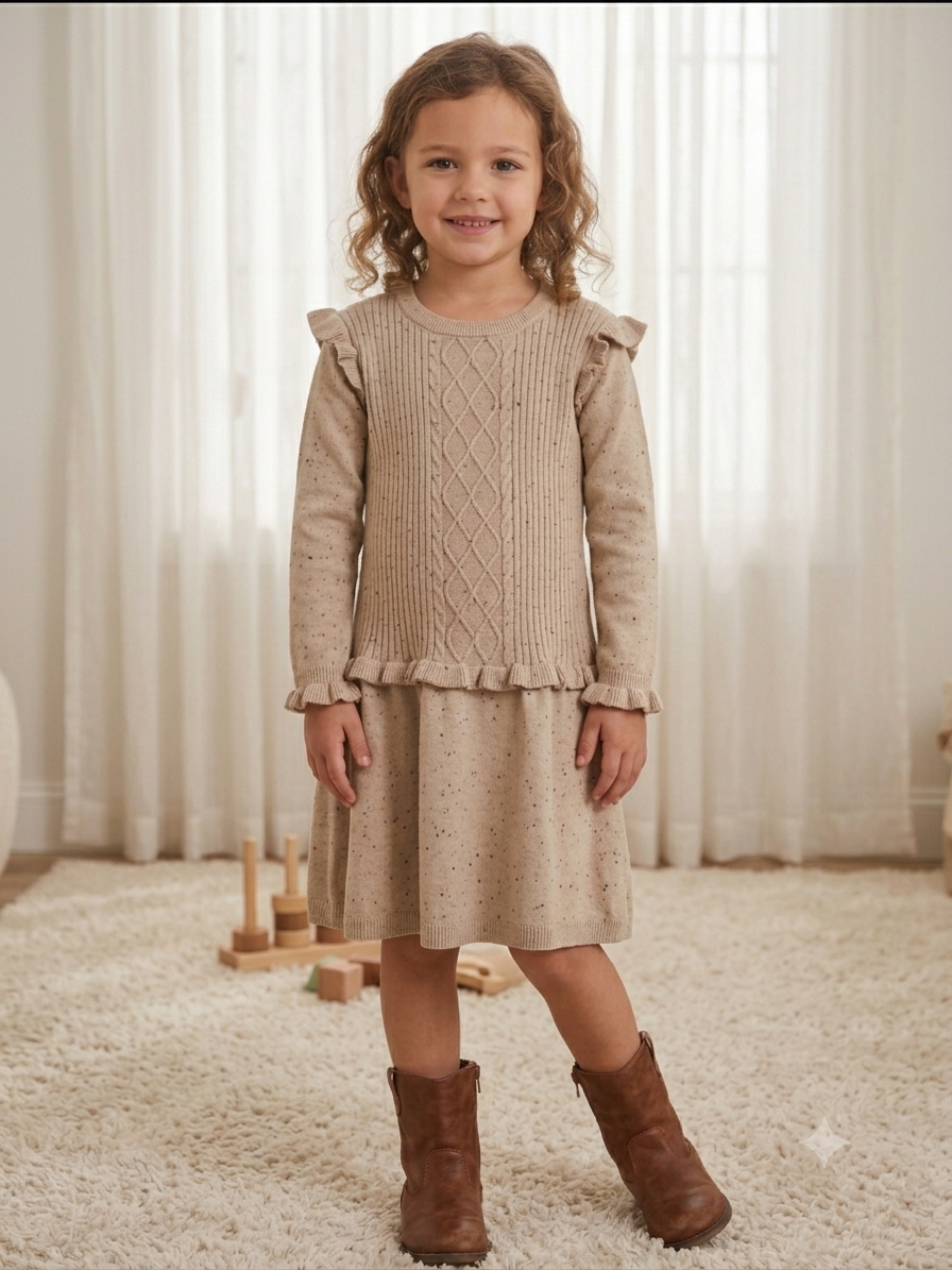 Tap-Dancing Trena (Sizes 5 & 6X) Girl's Dress