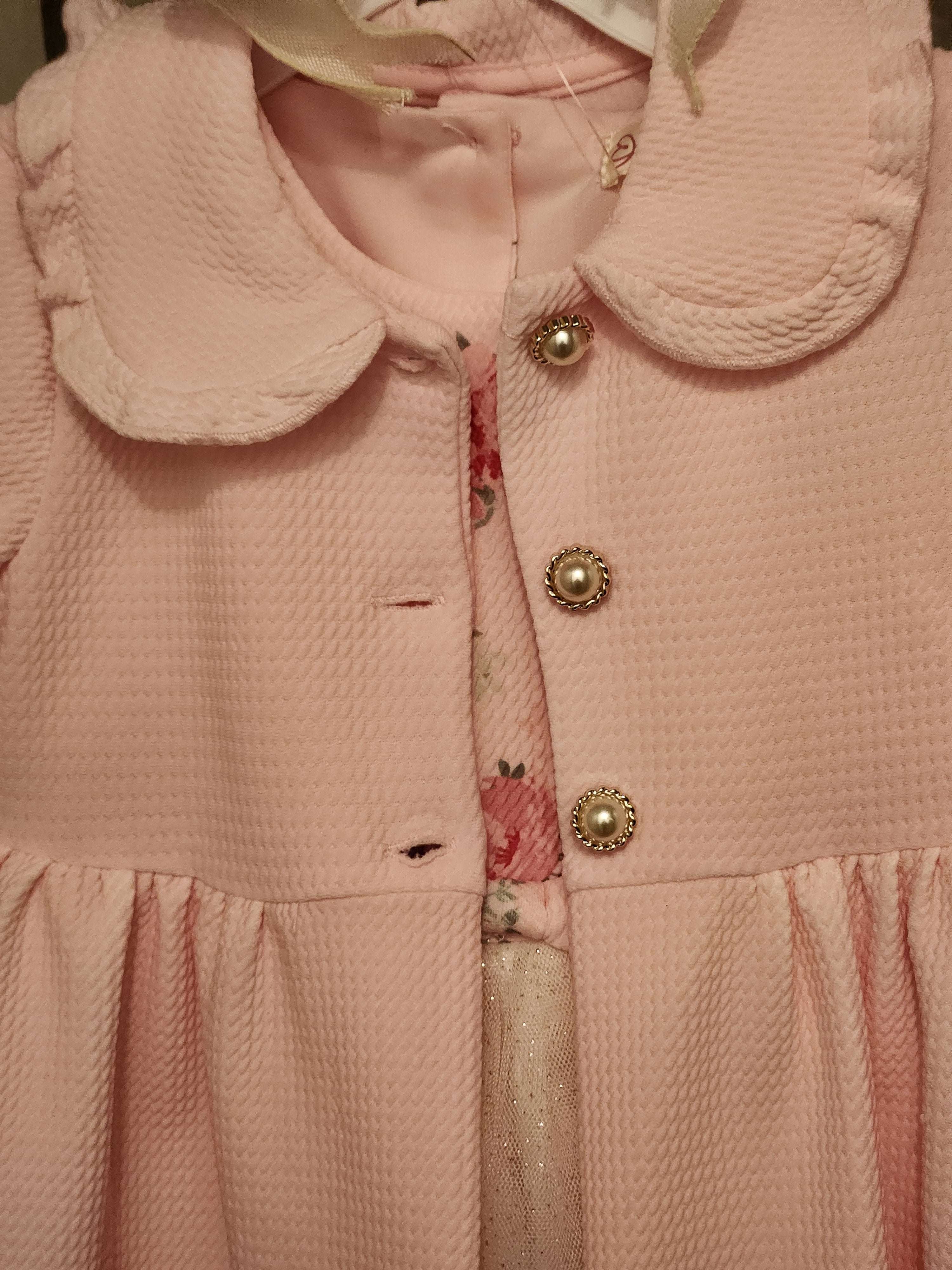 Talented Teagan (Size 18m) Baby's Dress & Coat Set