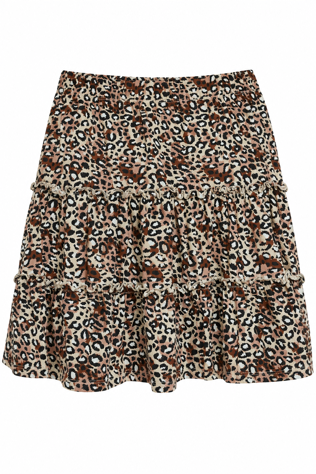Dana- Girl's Leopard Skirt & Top Set (Size 10)