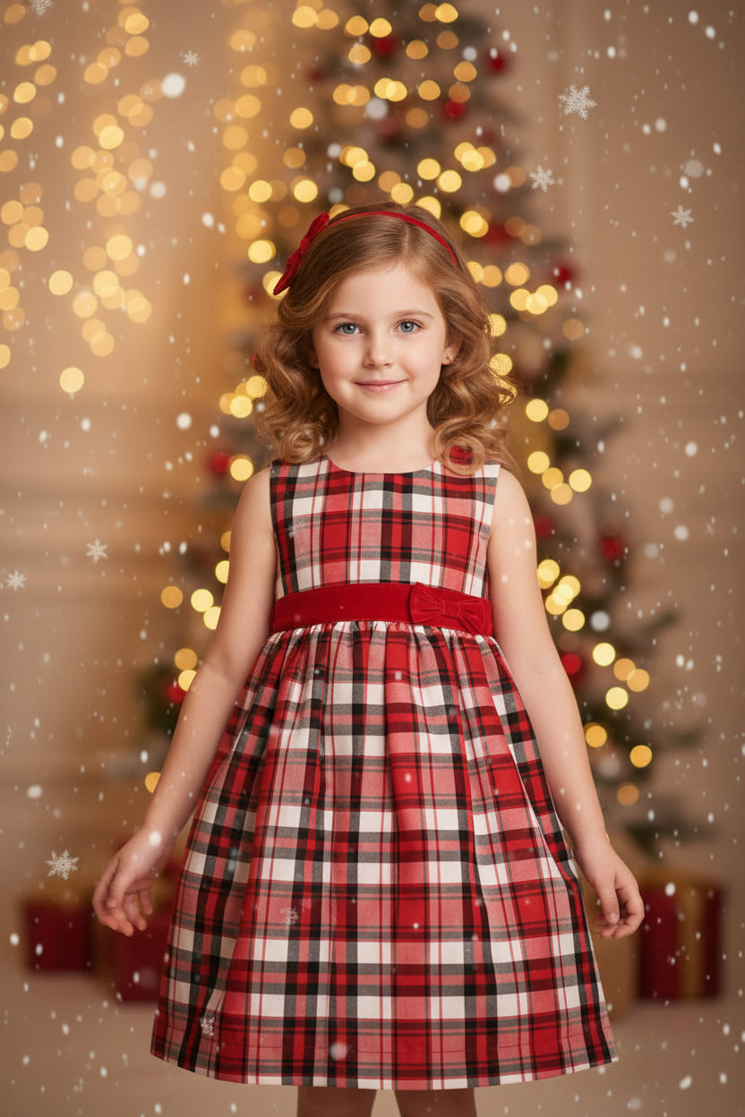 Tracy Tartan (Size 3T) Girl's Dress