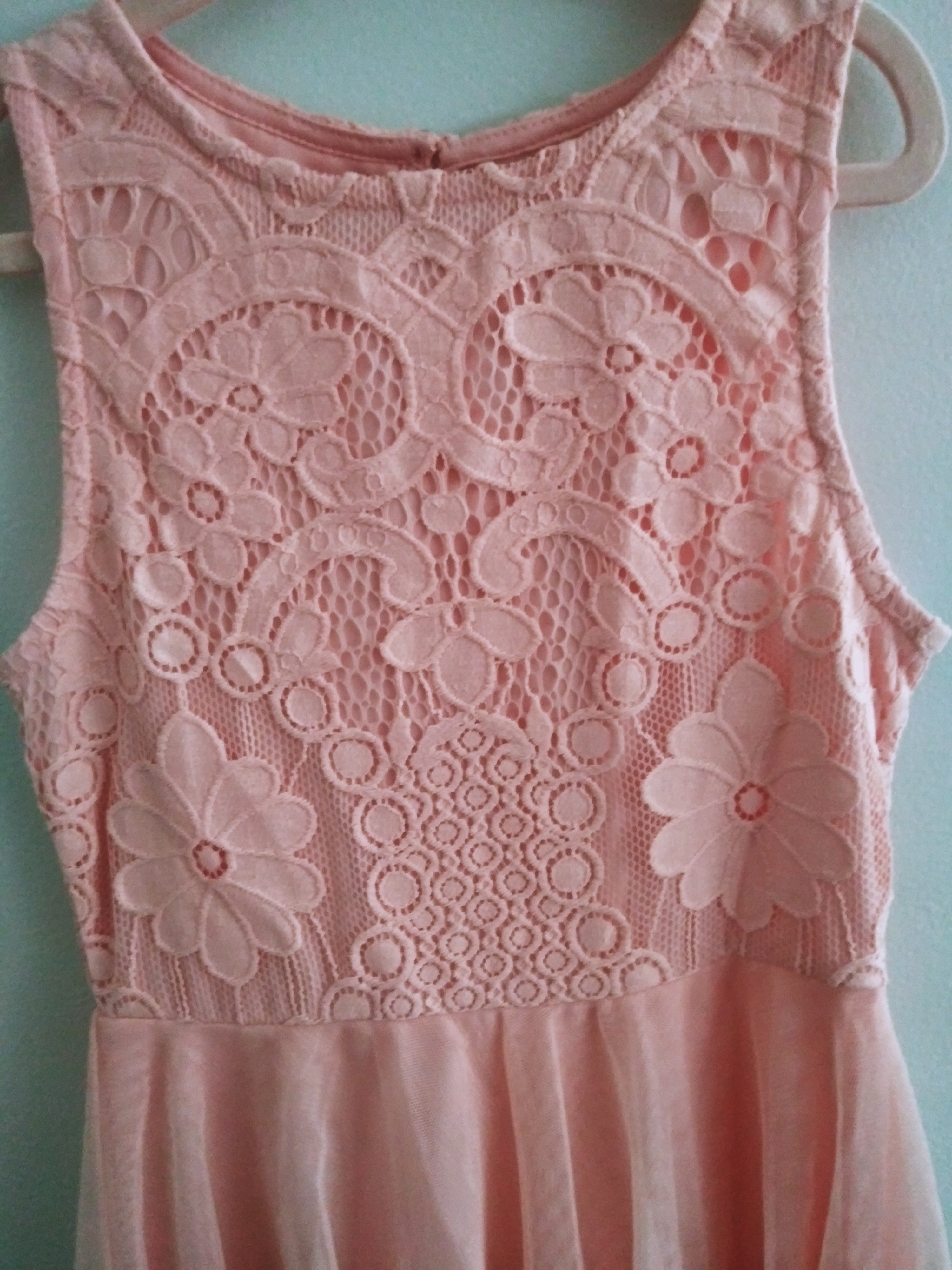 Passion Peaches (Size7/8) Girl's Dress