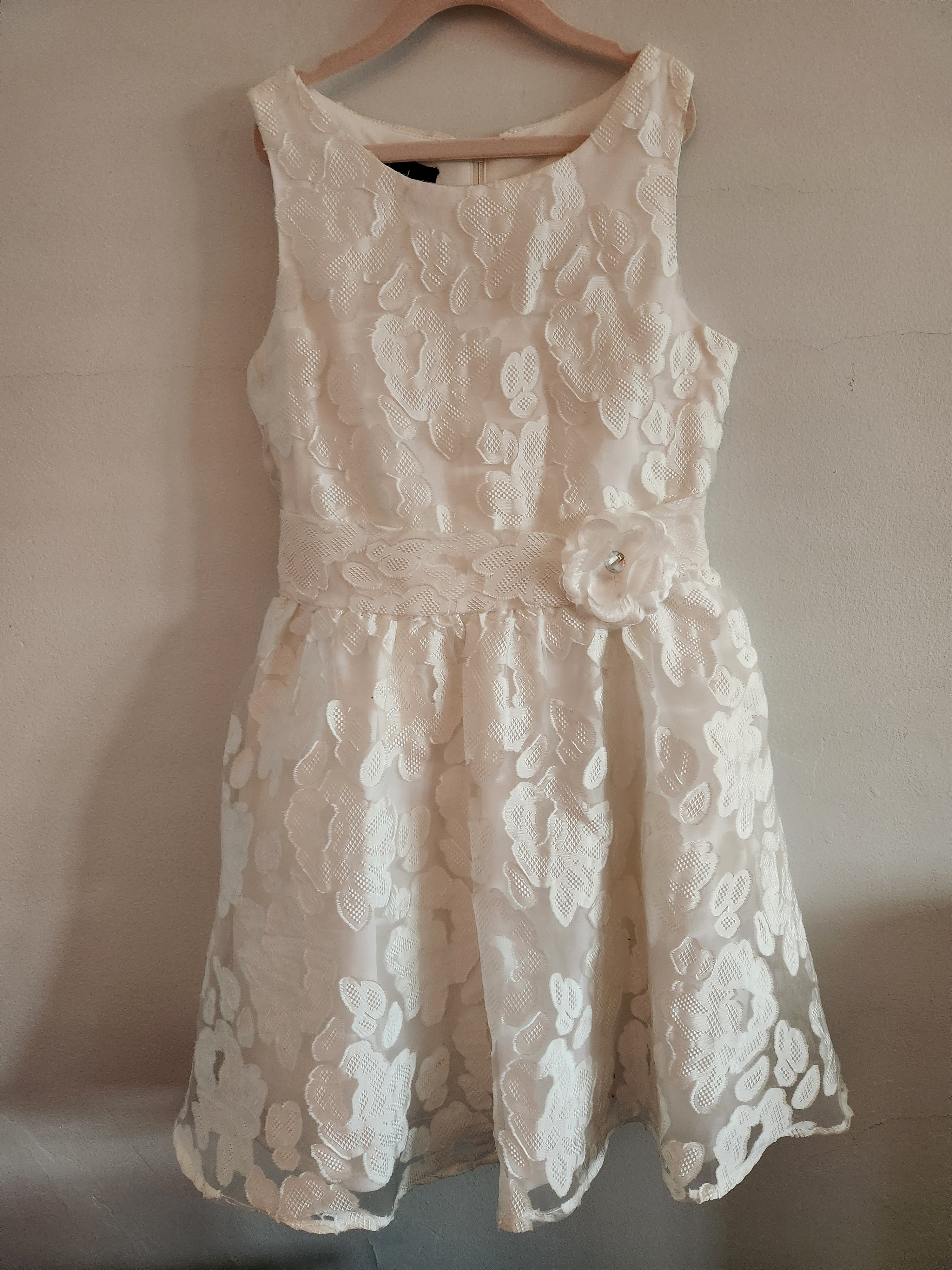 Chrissy Cotillion (Size 14) Girl's Dress