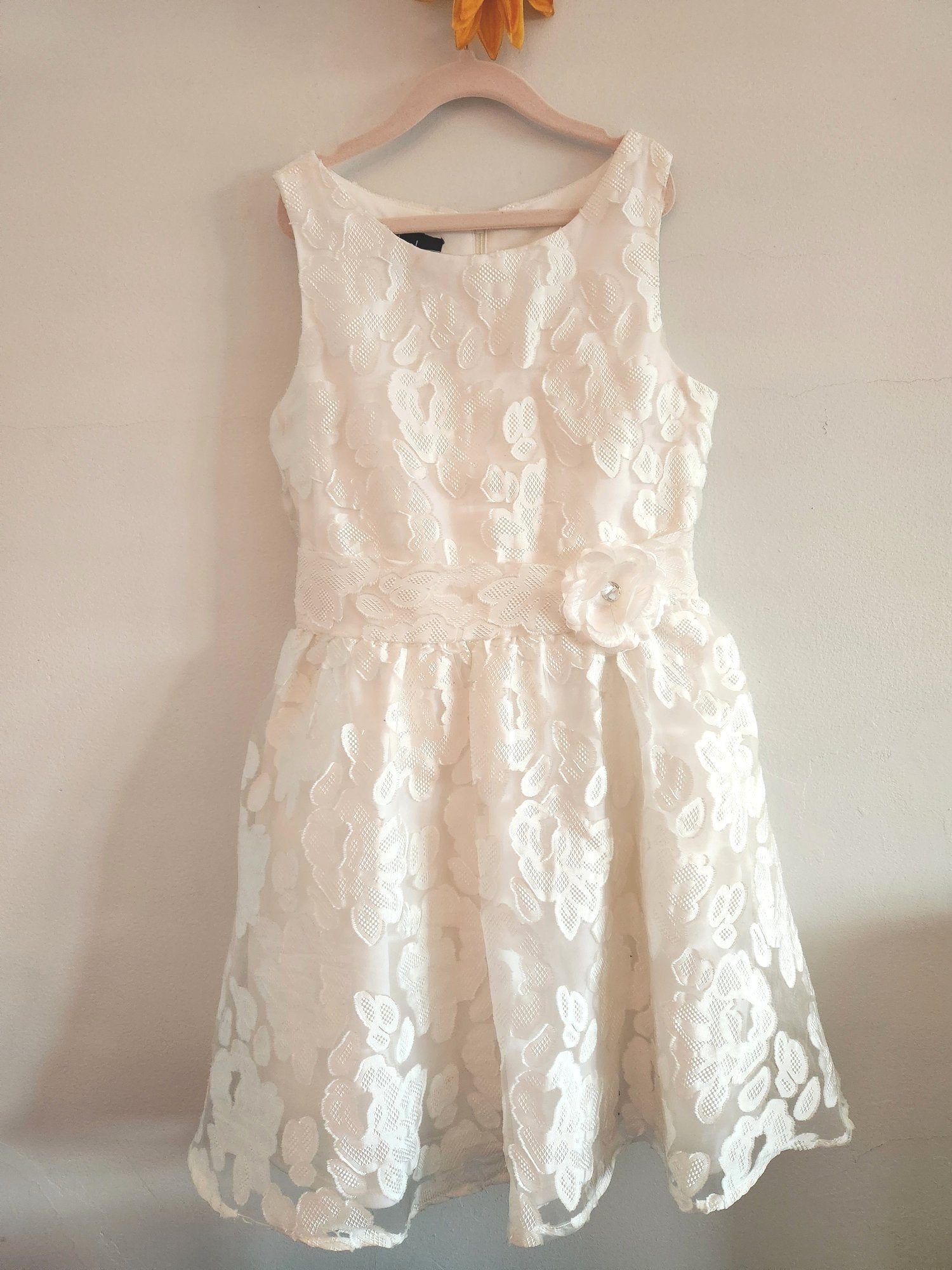 Chrissy Cotillion (Size 14) Girl's Dress