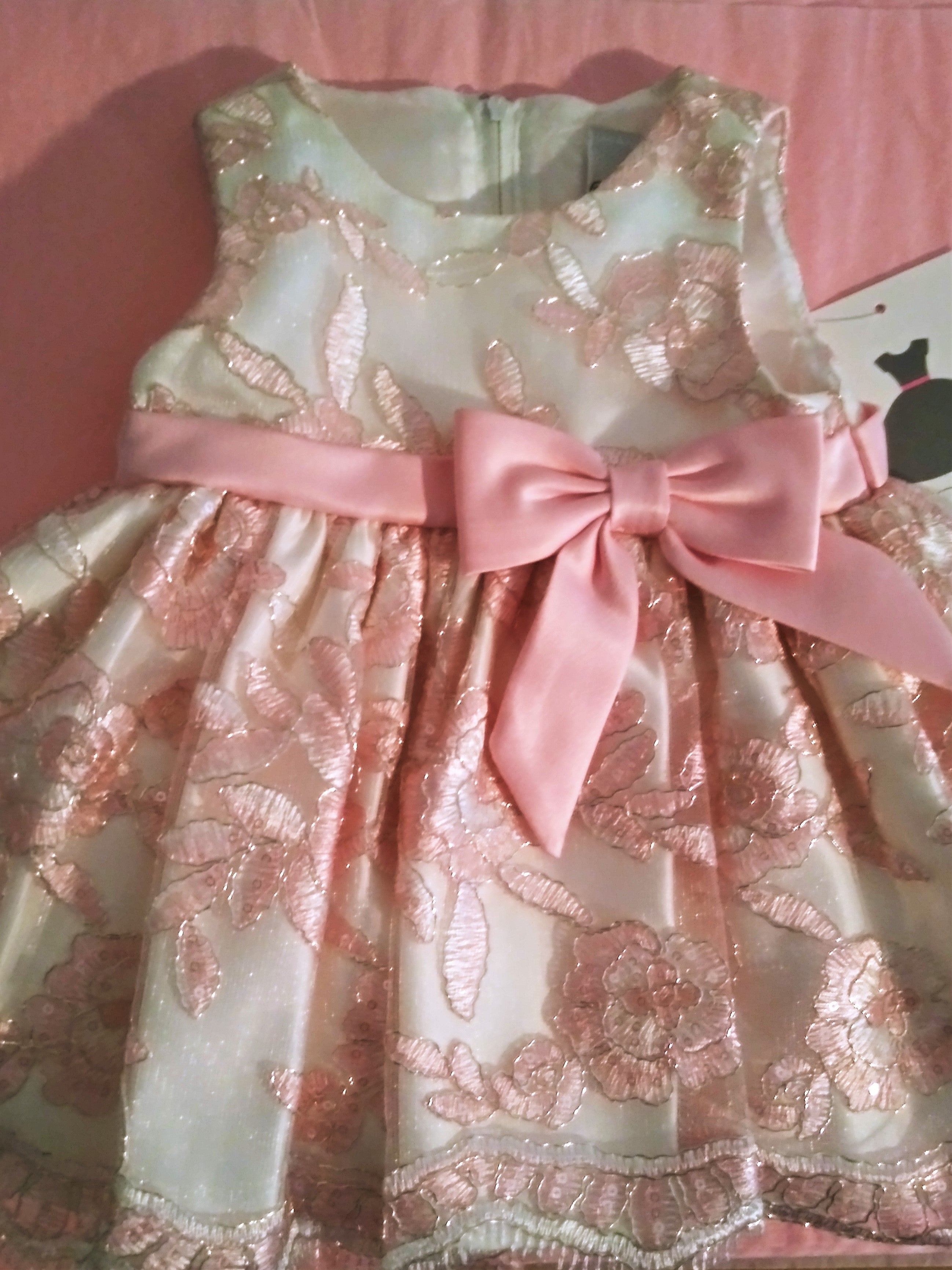 Charming Crystal (Size 3/6 months) Girl's Dress