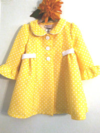Sunshine Angel Dress Coat (Size 18/24 months) Girl's Coat