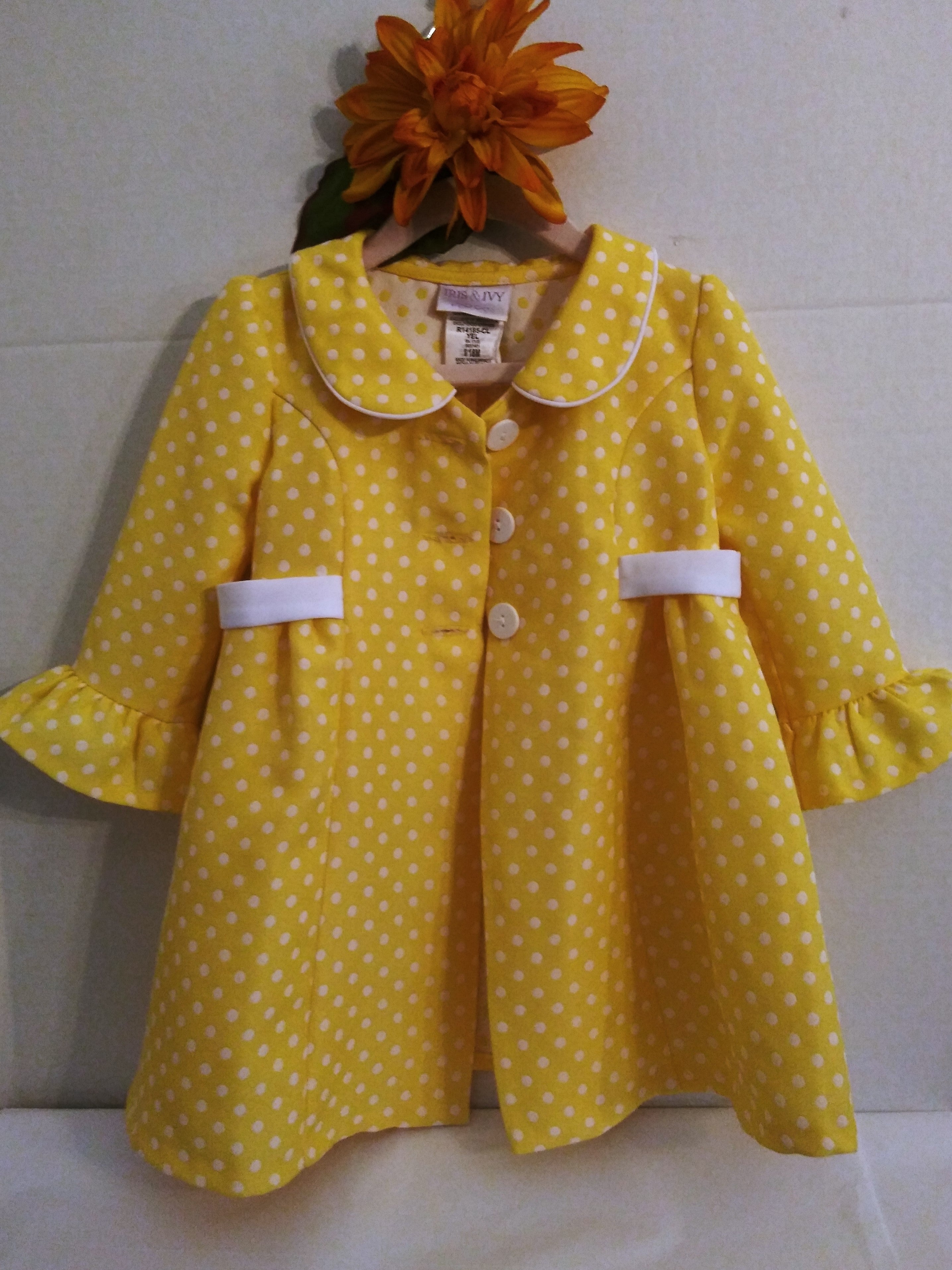 Sunshine Angel Dress Coat (Size 18/24 months) Girl's Coat