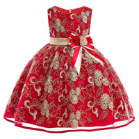 Jessica Apple Red (Various Sizes) Girl's Dress